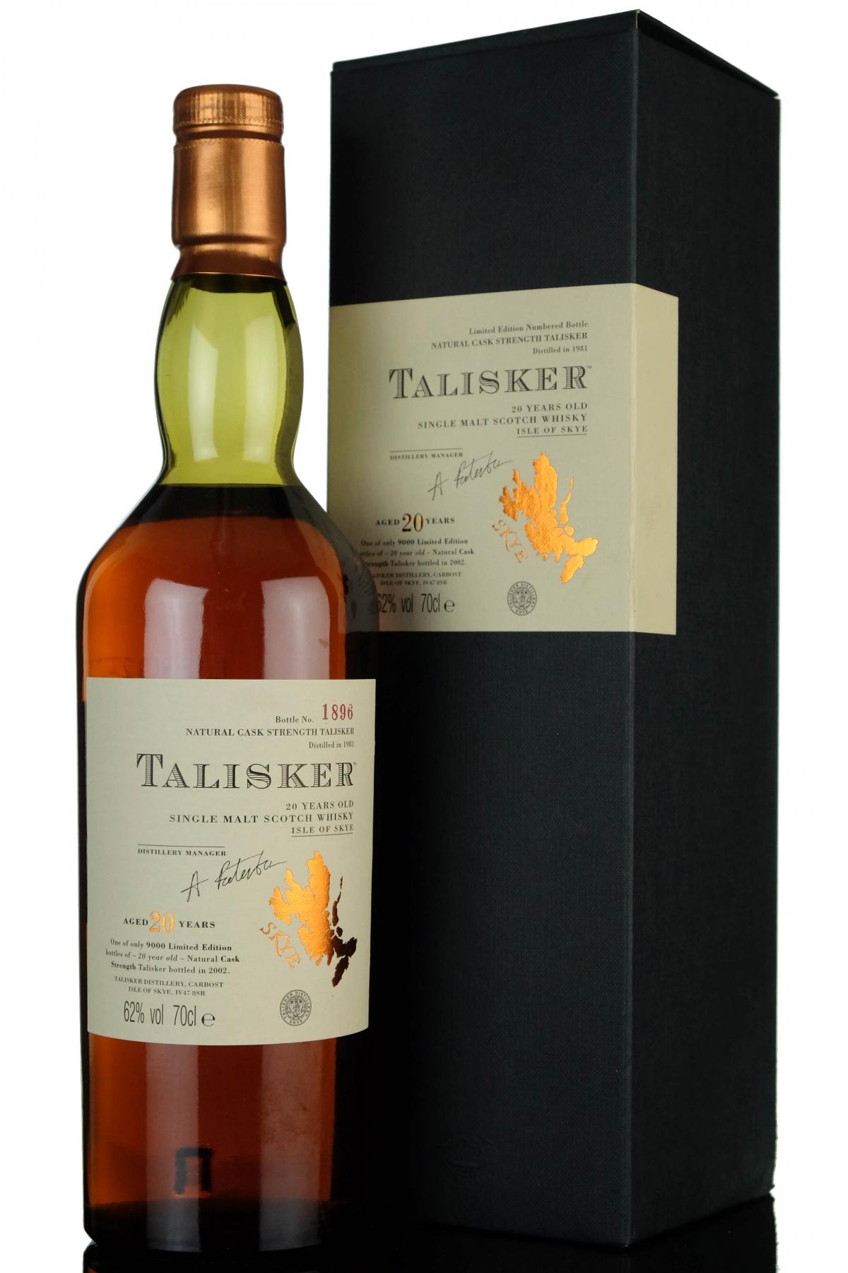 Talisker 1981-2002 - 20 Year Old