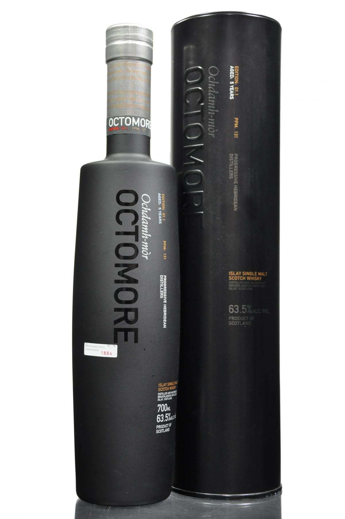 Bruichladdich Octomore 1.1 - inaugural Release
