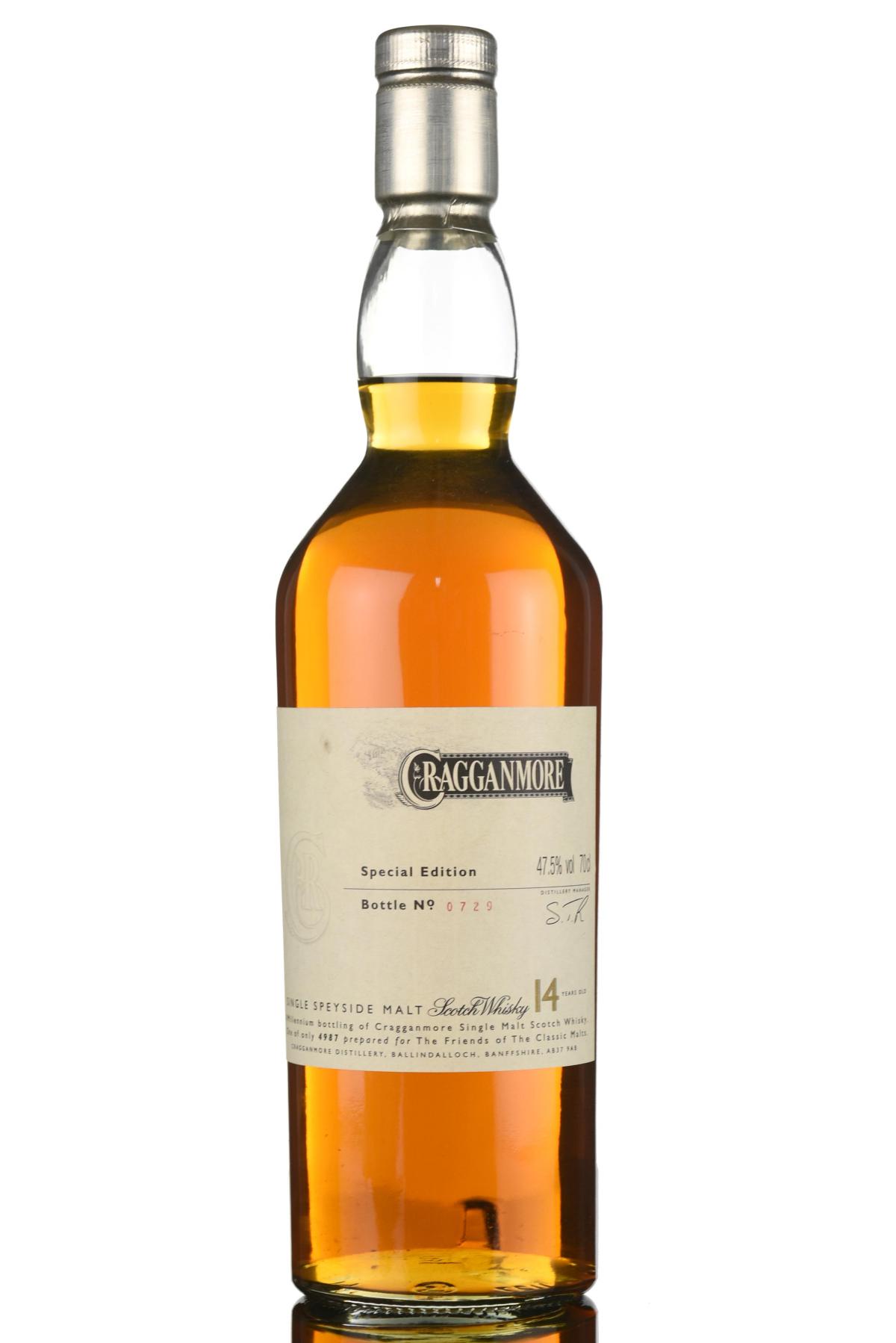 Cragganmore 14 Year Old - Friends Of The Classic Malts