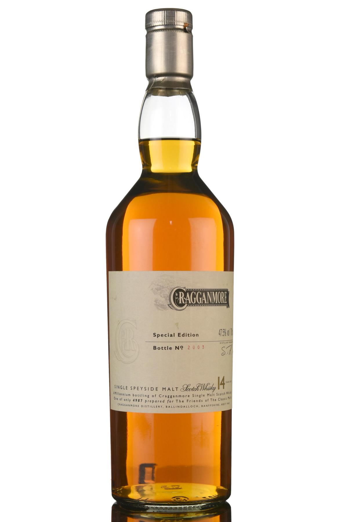 Cragganmore 14 Year Old - Friends Of The Classic Malts