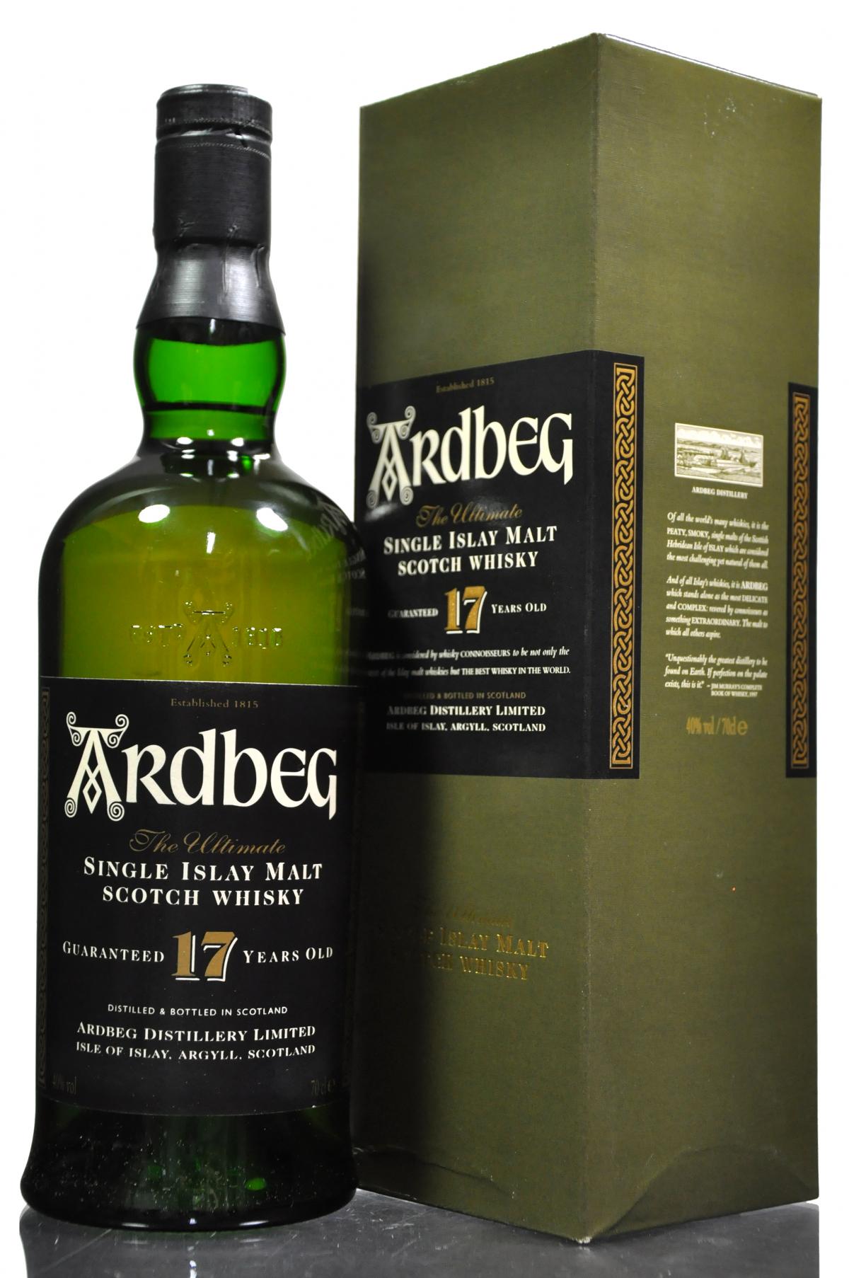 Ardbeg 17 Year Old - Rotation 1998