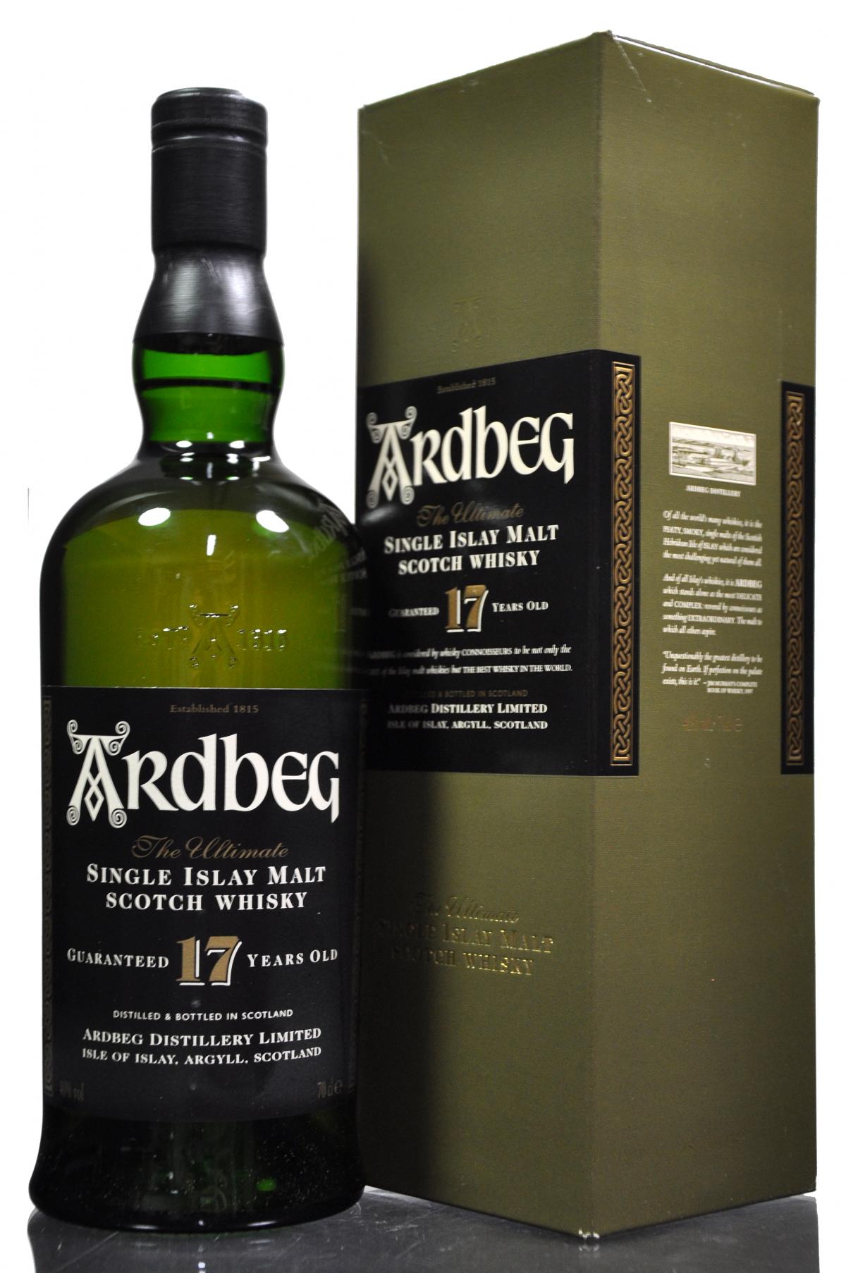 Ardbeg 17 Year Old - Rotation 1998