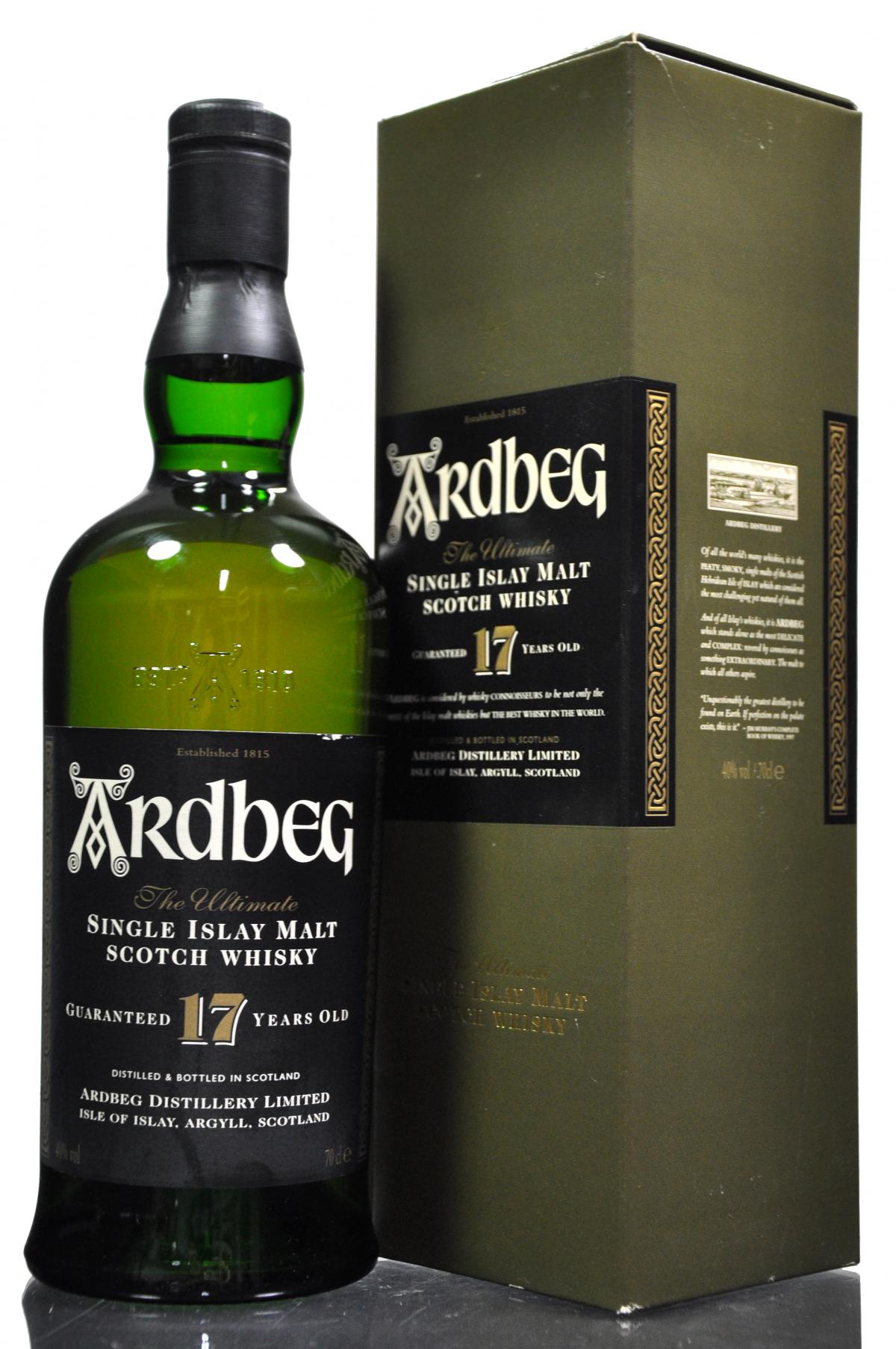 Ardbeg 17 Year Old - Rotation 1998