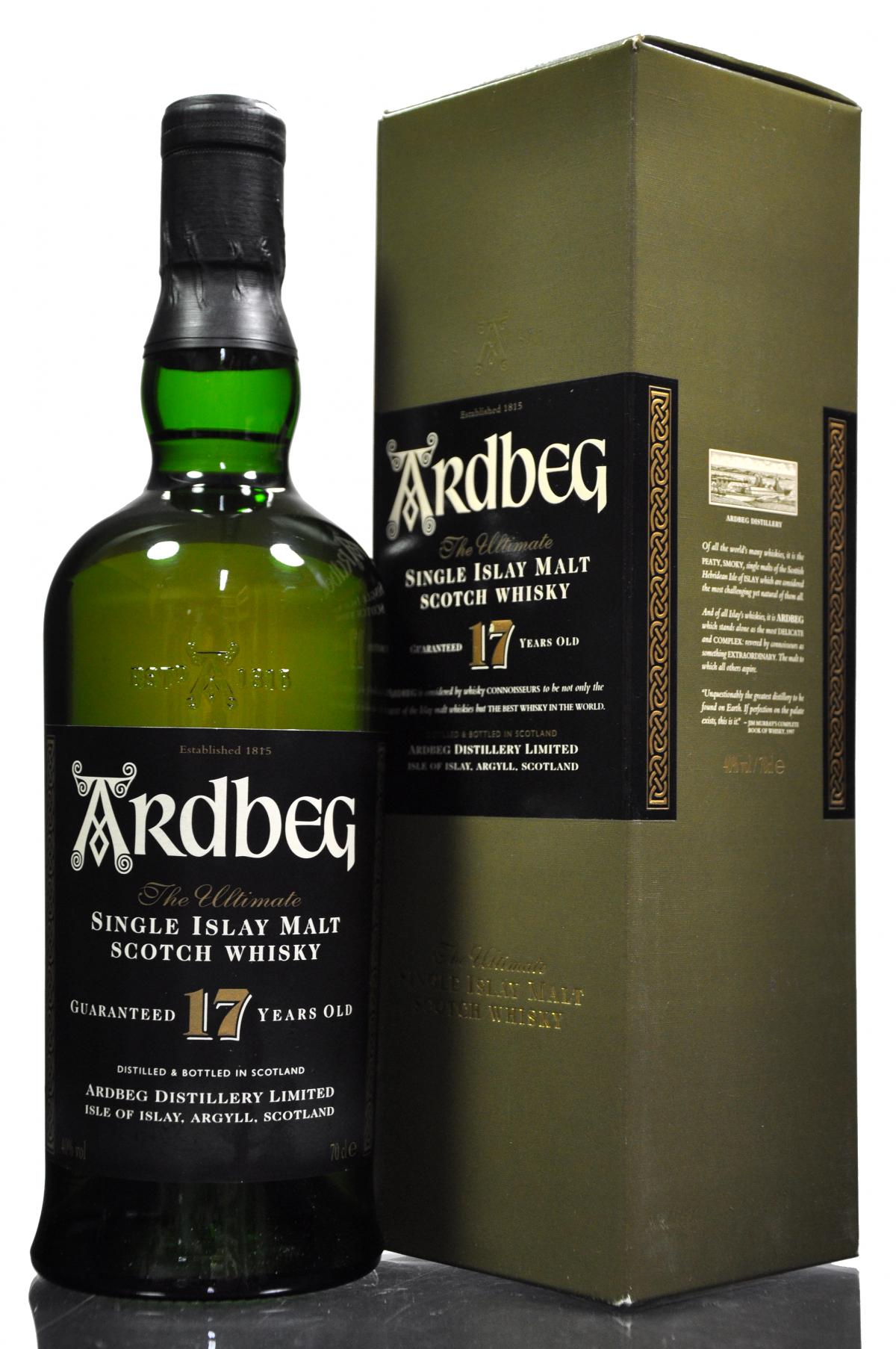 Ardbeg 17 Year Old - Rotation 1998