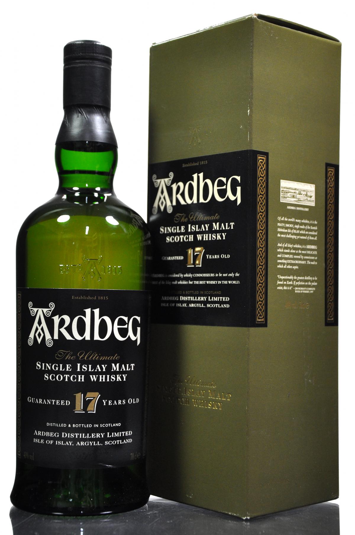 Ardbeg 17 Year Old - Rotation 1998