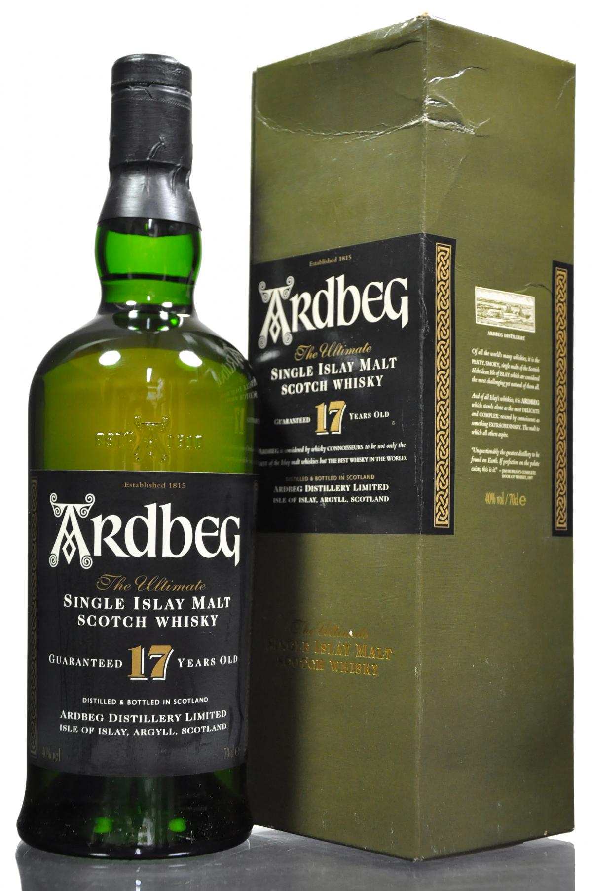 Ardbeg 17 Year Old - Rotation 1998