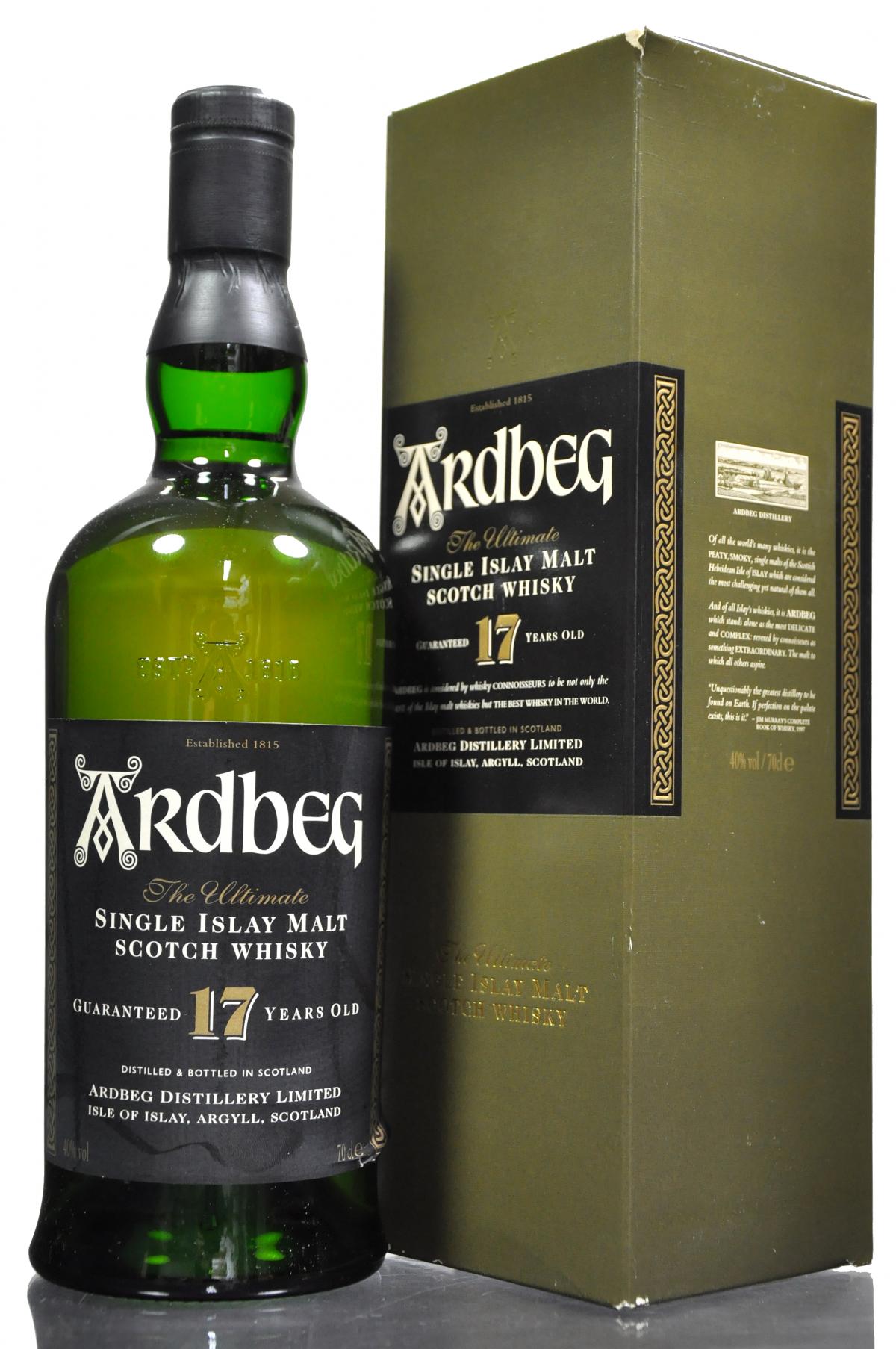 Ardbeg 17 Year Old - Rotation 1998