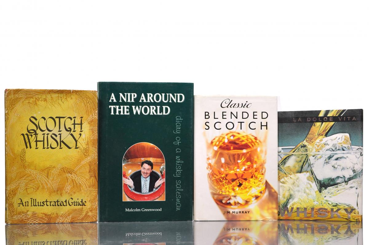 Selection of 4 Whisky Books