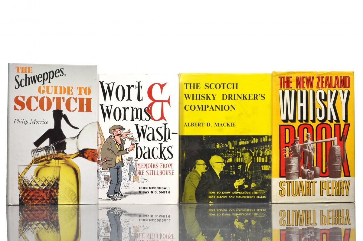 Selection of 4 Whisky Books