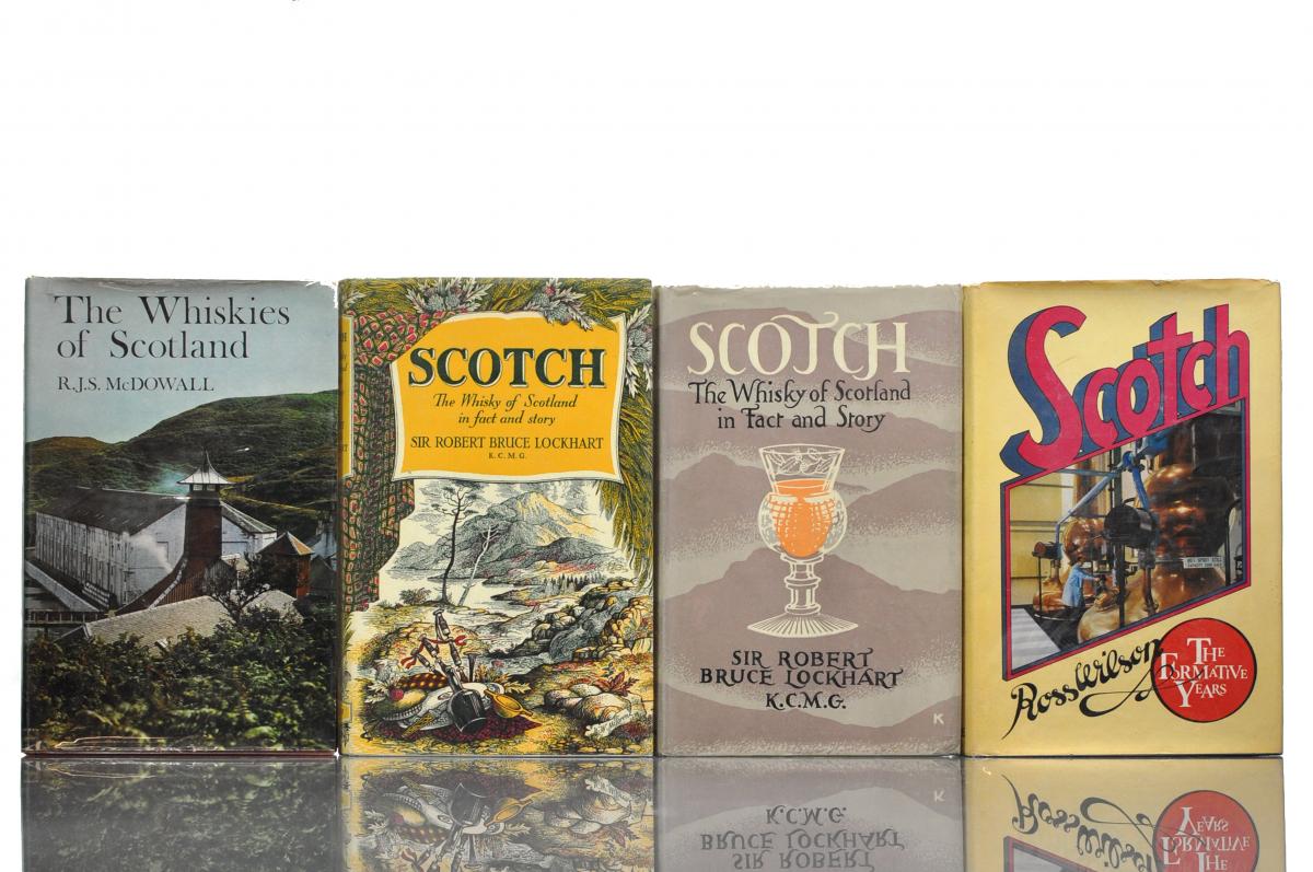 Selection of 4 Whisky Books