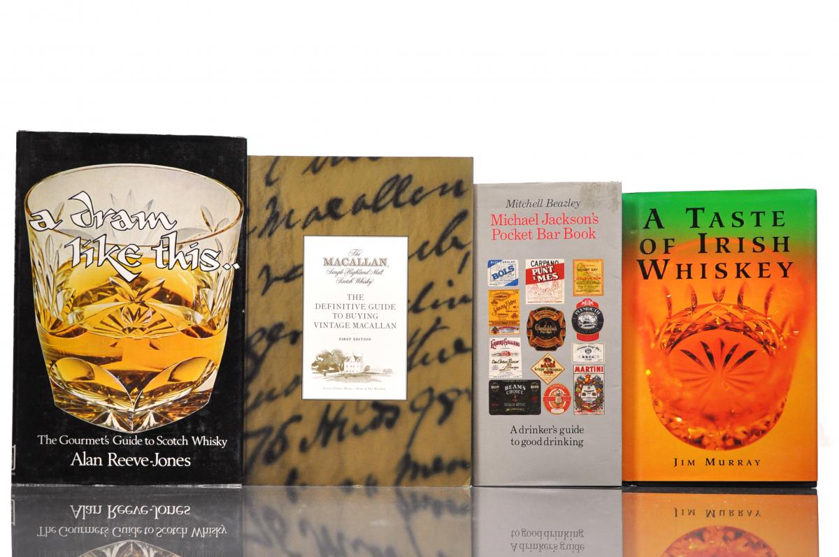 Selection of 4 Whisky Books