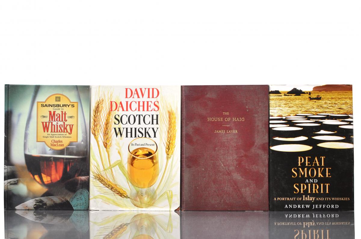 Selection of 4 Whisky Books