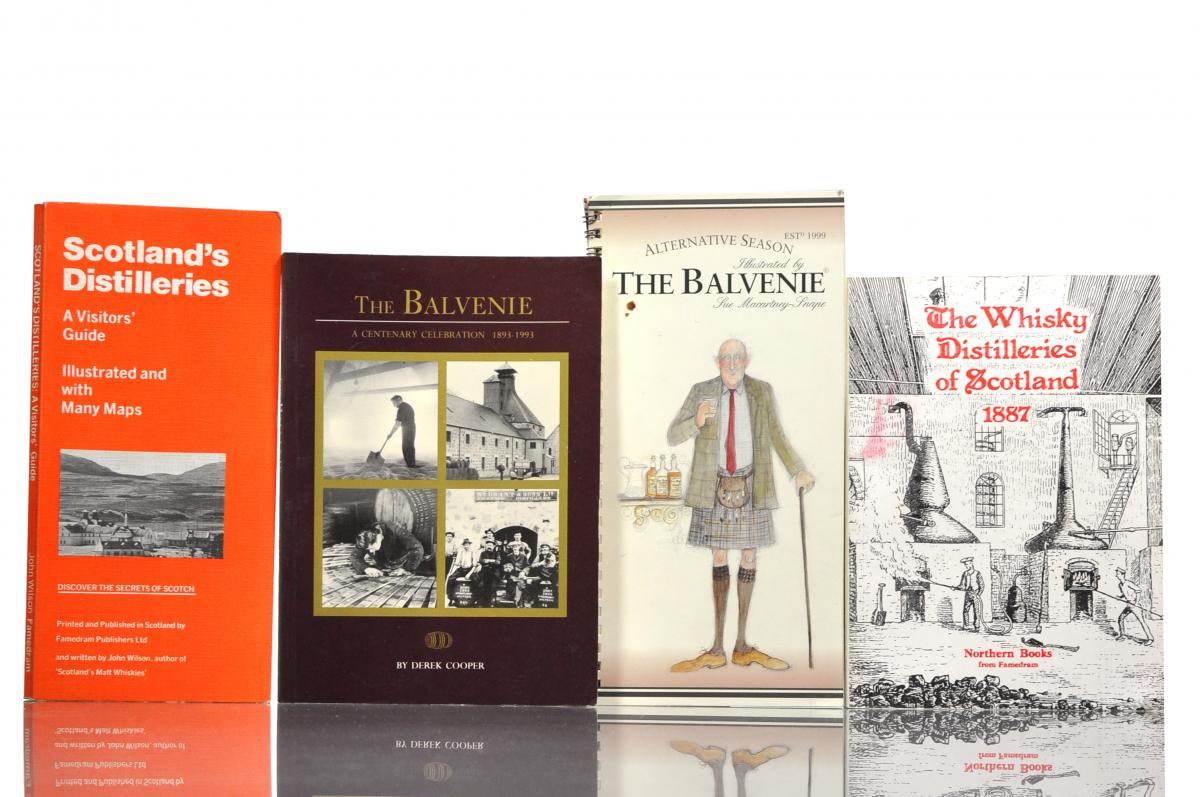 Selection of 4 Whisky Books