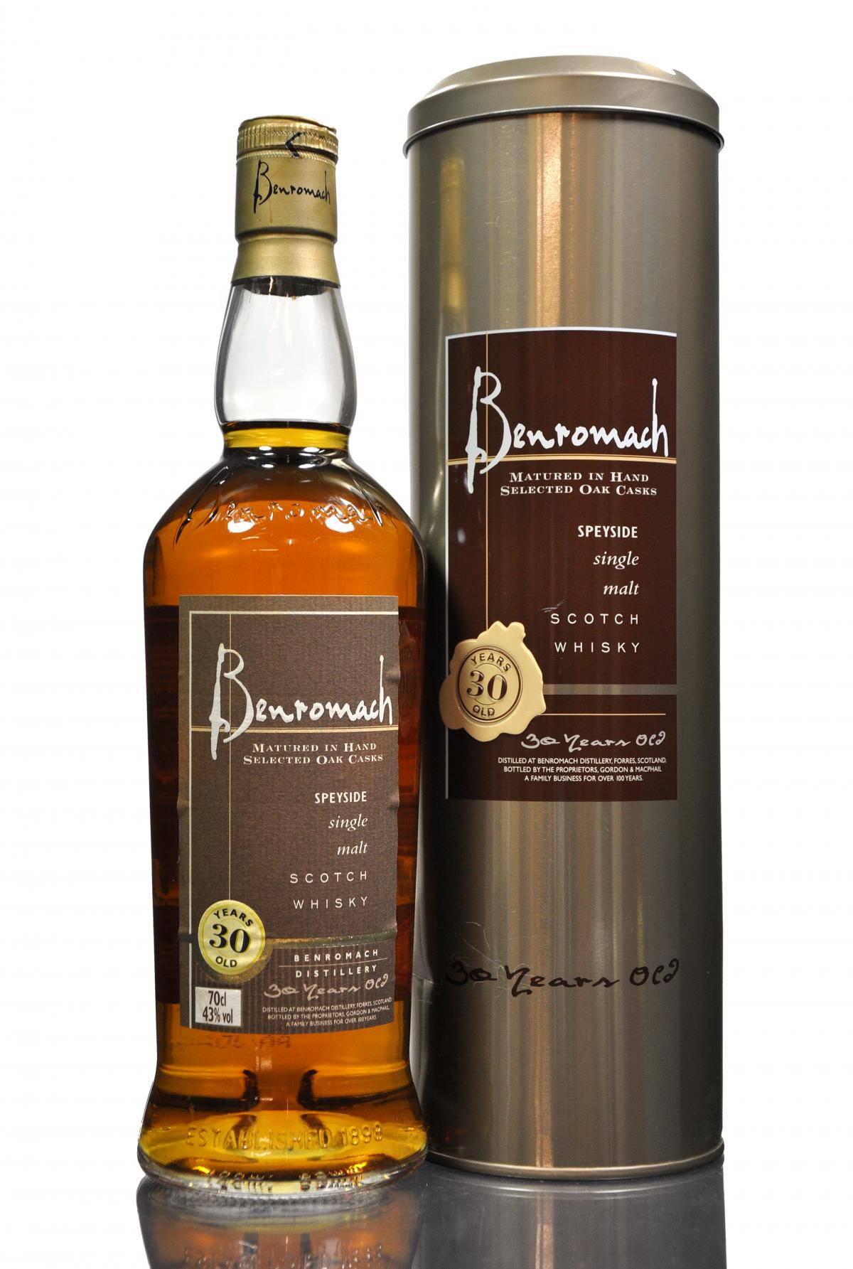 Benromach 30 Year Old