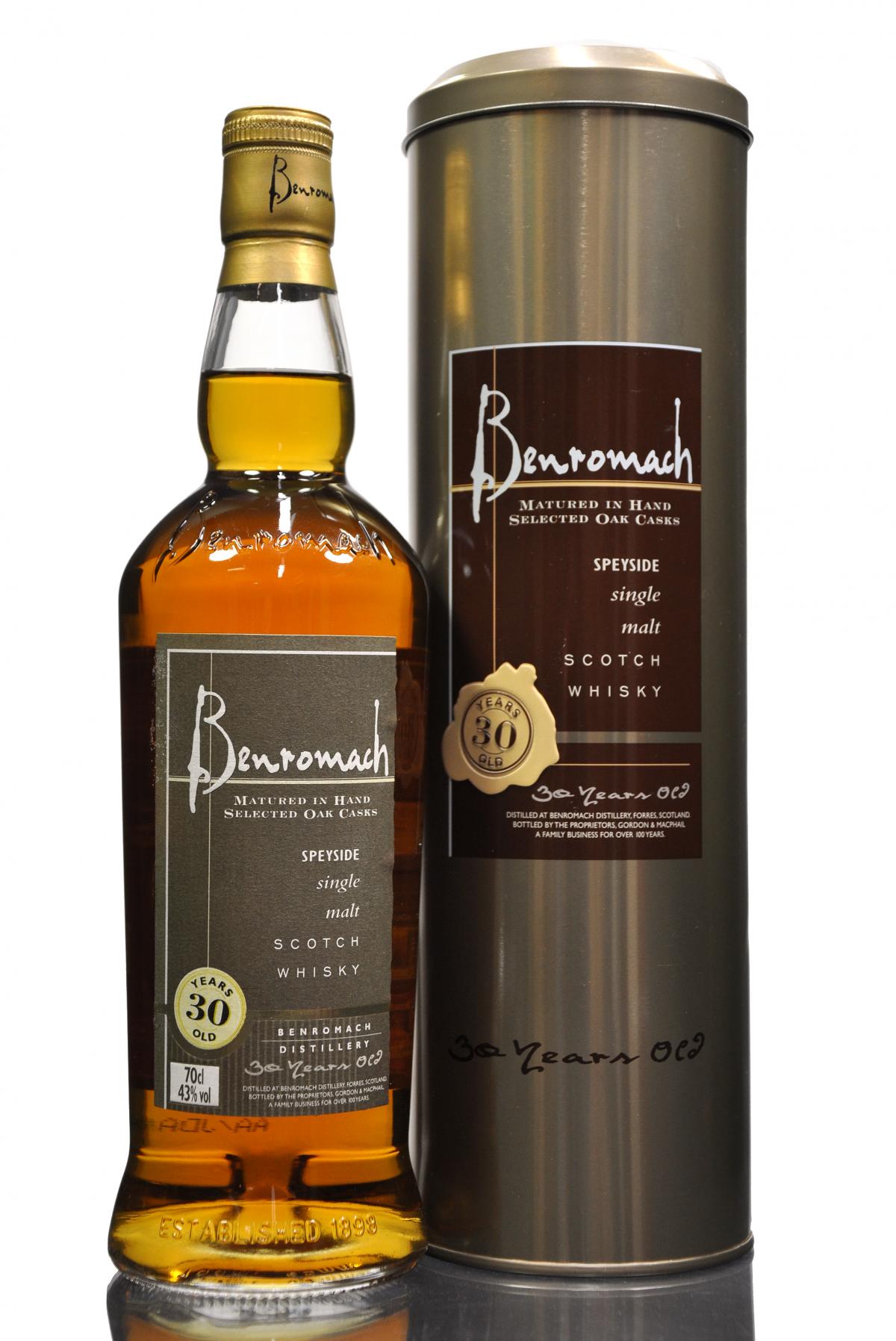 Benromach 30 Year Old