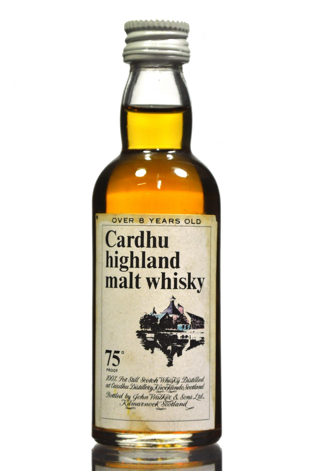 Cardhu 8 Year Old Miniature