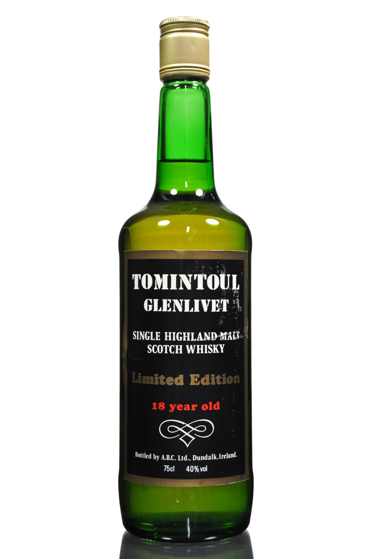 Tomintoul-Glenlivet 1967-1985 - 18 Year Old