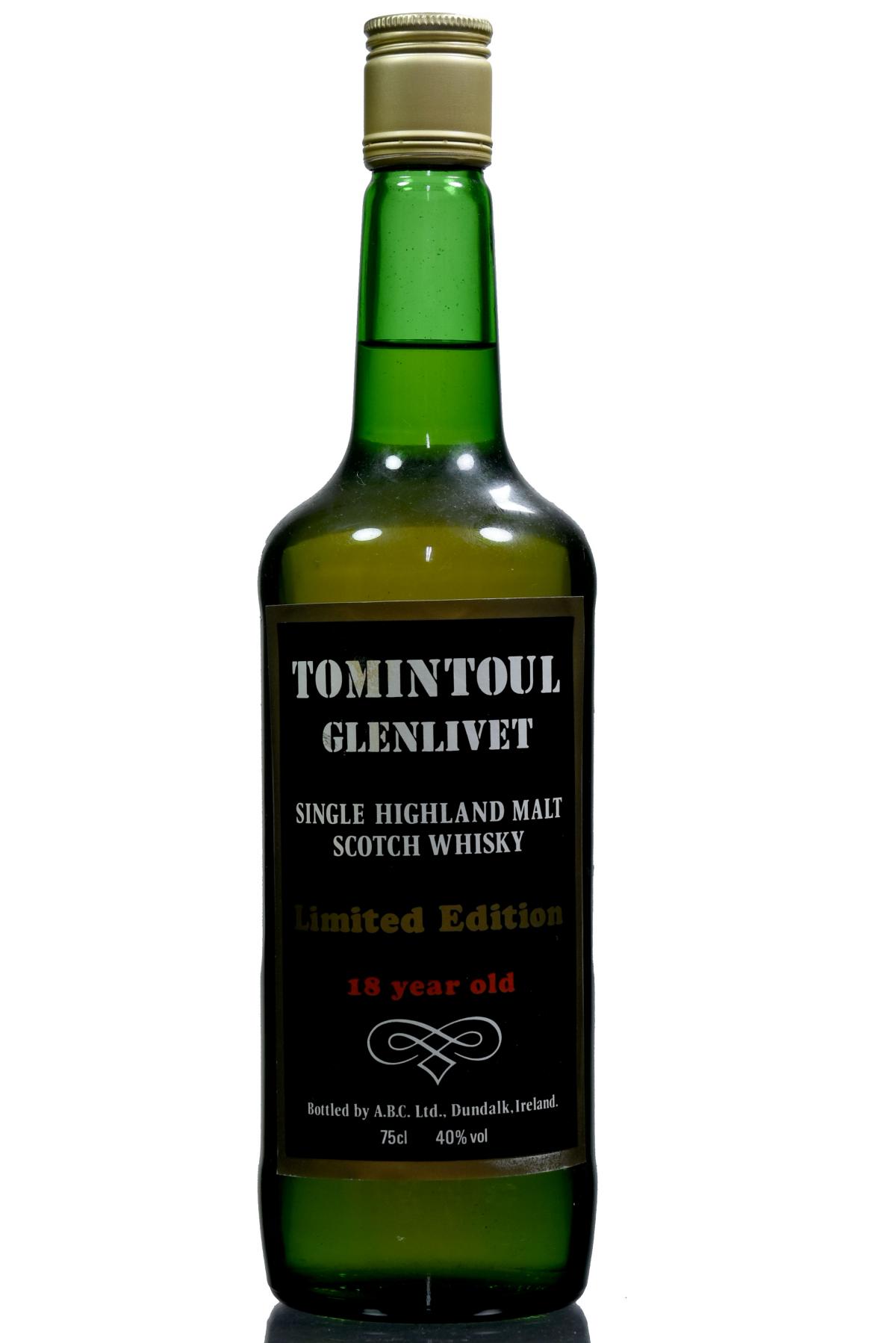 Tomintoul-Glenlivet 1967-1985 - 18 Year Old