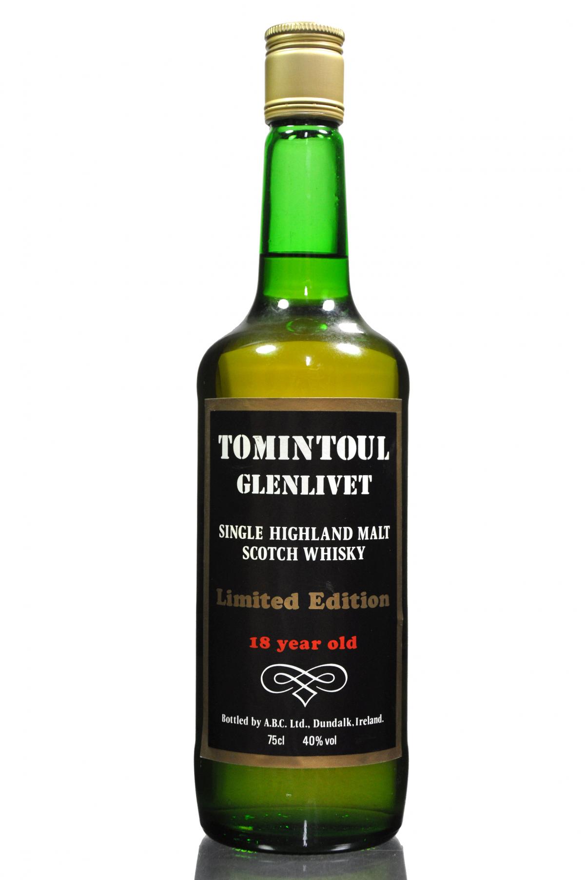 Tomintoul-Glenlivet 1967-1985 - 18 Year Old