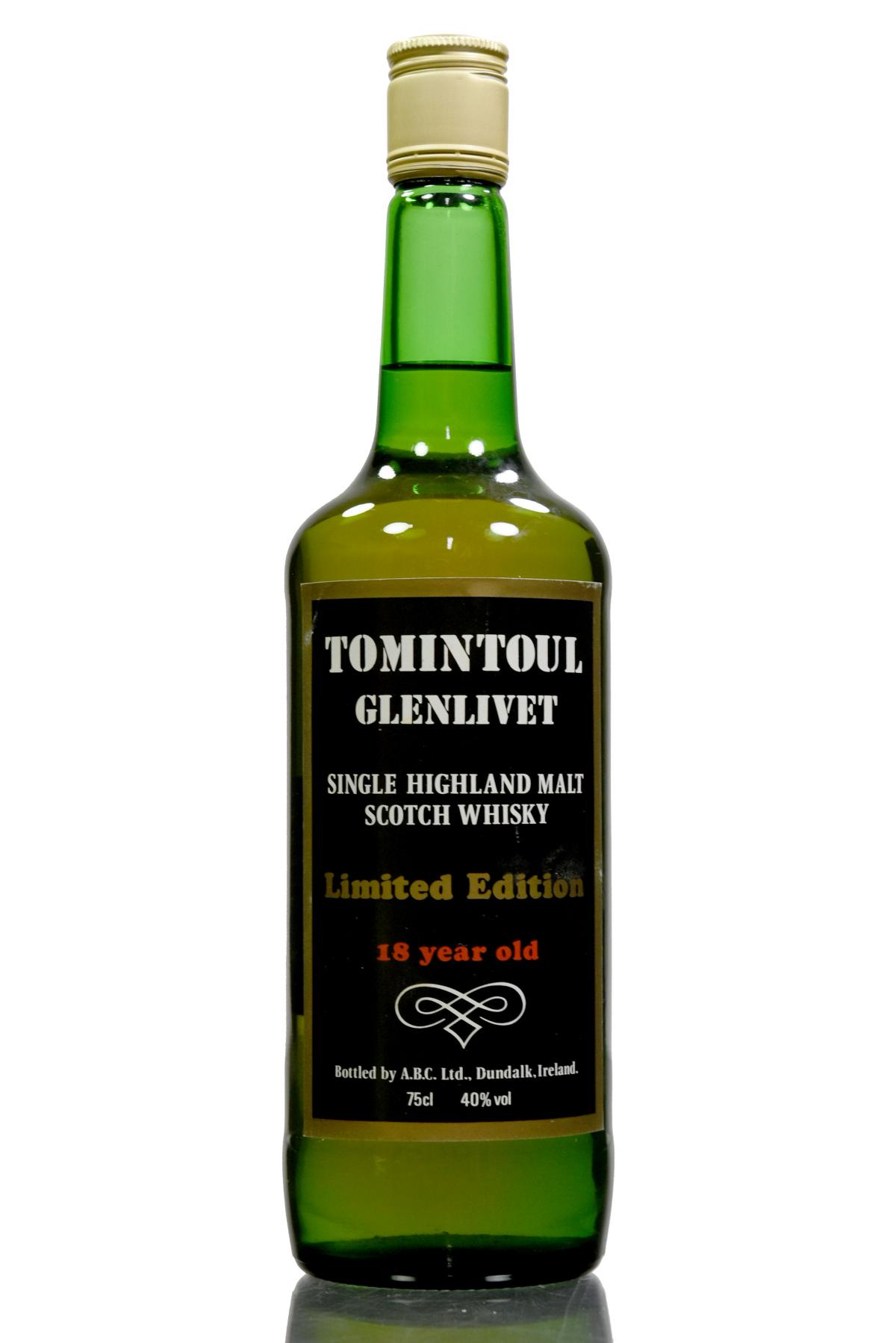 Tomintoul-Glenlivet 1967-1985 - 18 Year Old