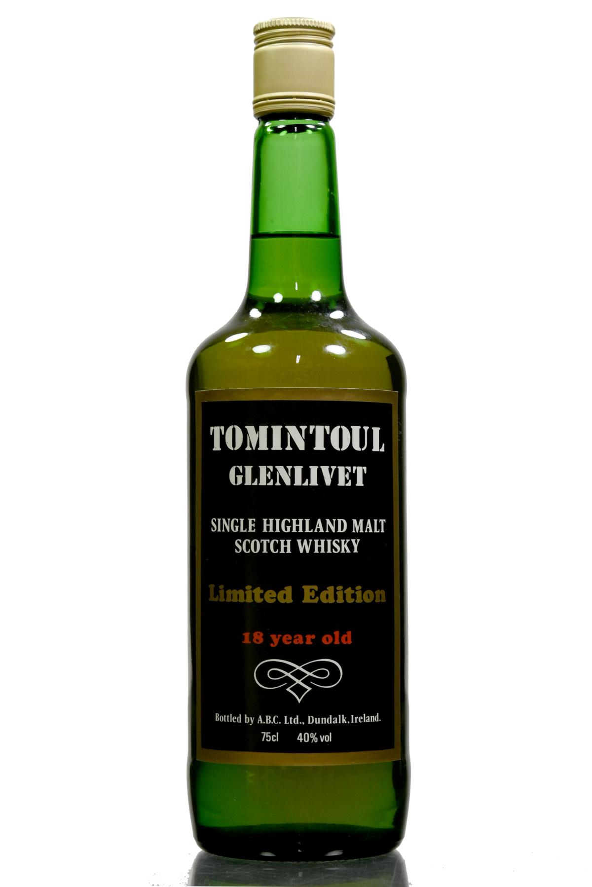 Tomintoul-Glenlivet 1967-1985 - 18 Year Old