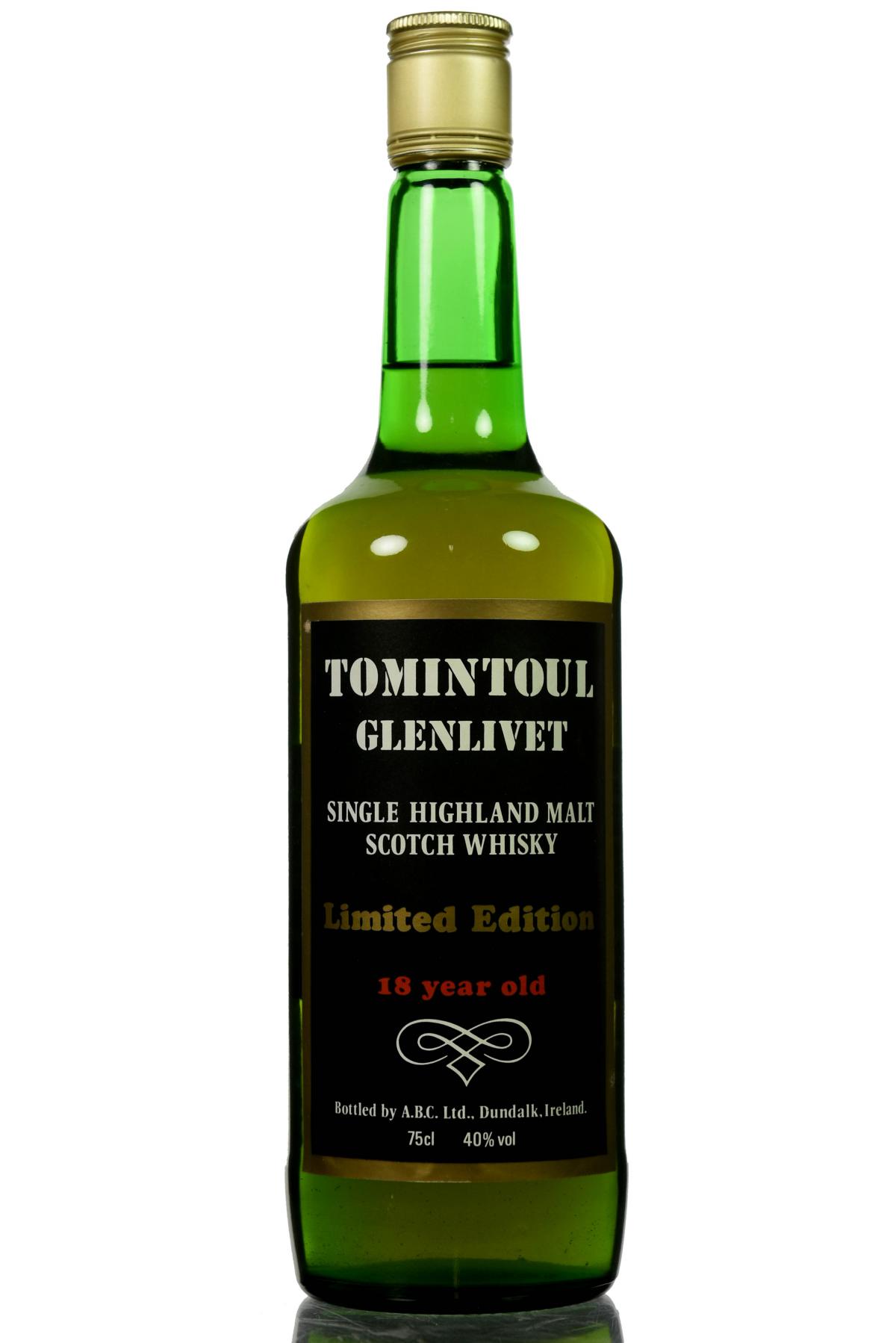 Tomintoul-Glenlivet 1967-1985 - 18 Year Old