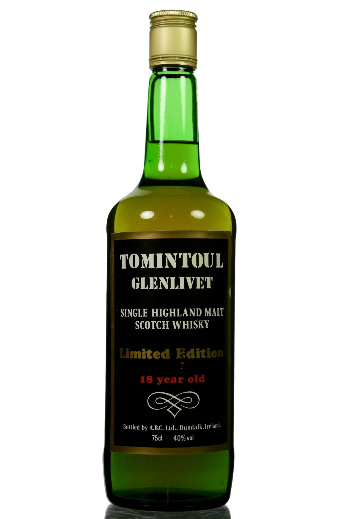 Tomintoul-Glenlivet 1967-1985 - 18 Year Old