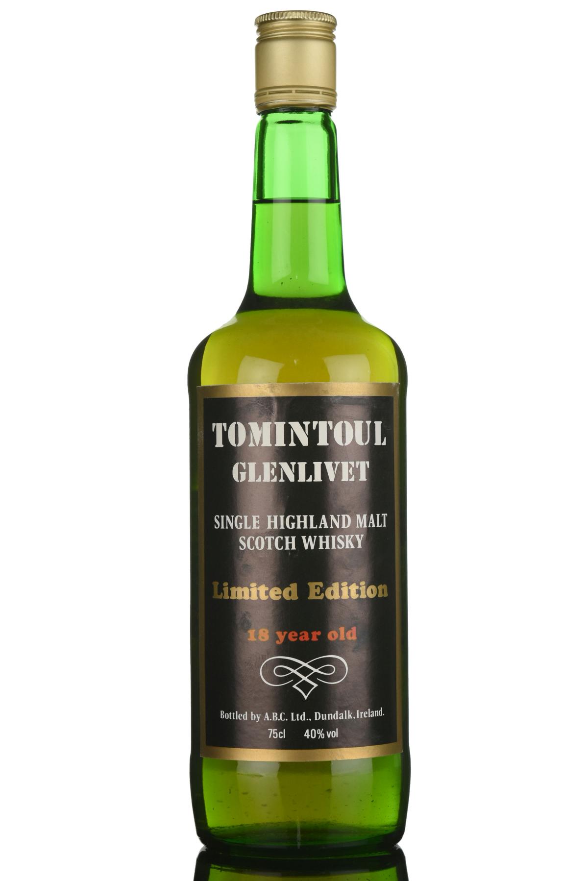 Tomintoul-Glenlivet 1967-1985 - 18 Year Old