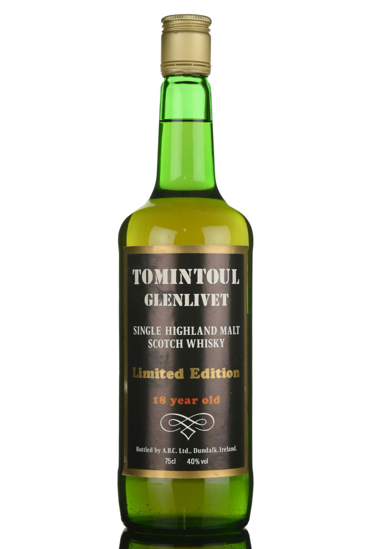 Tomintoul-Glenlivet 1967-1985 - 18 Year Old
