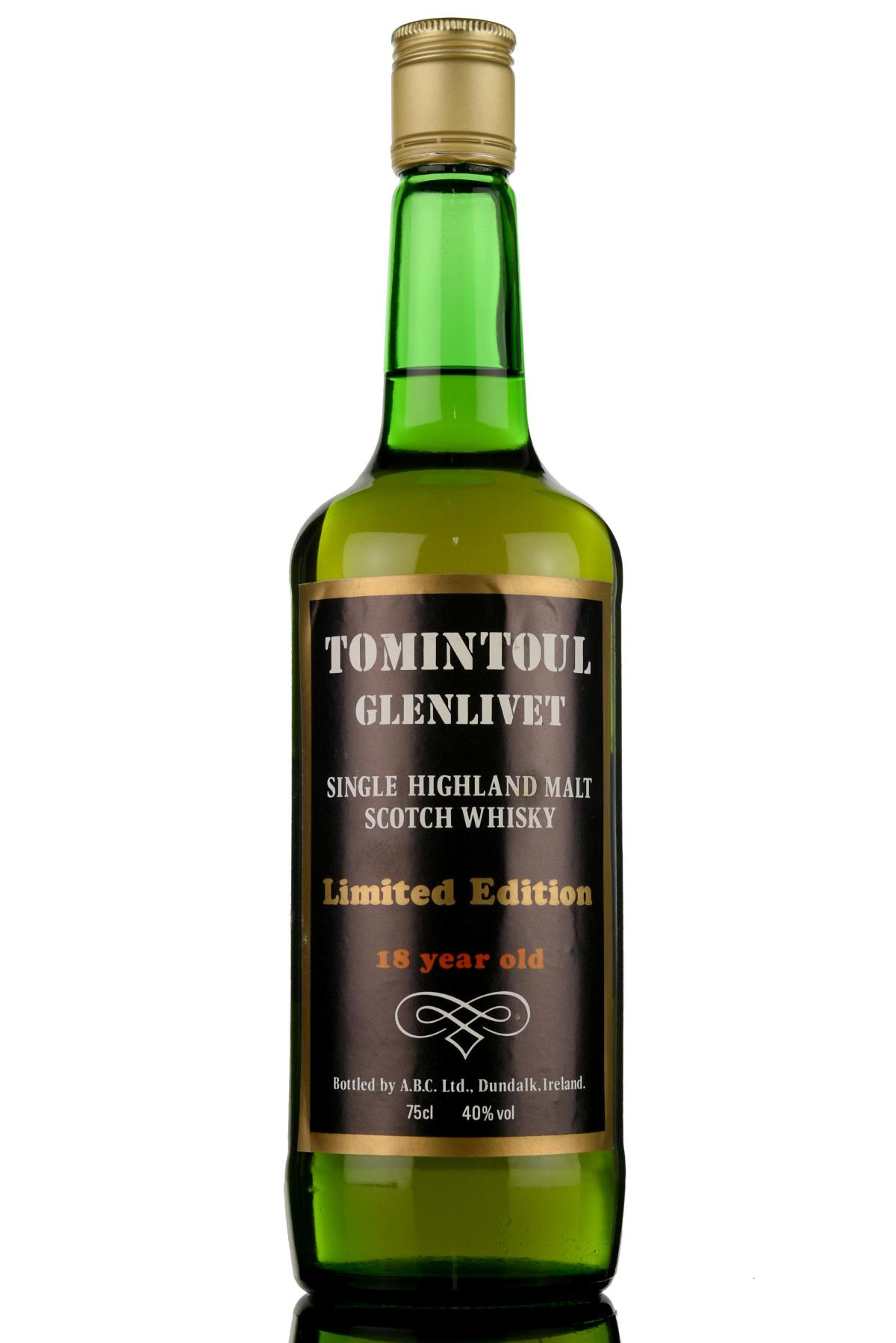 Tomintoul-Glenlivet 1967-1985 - 18 Year Old
