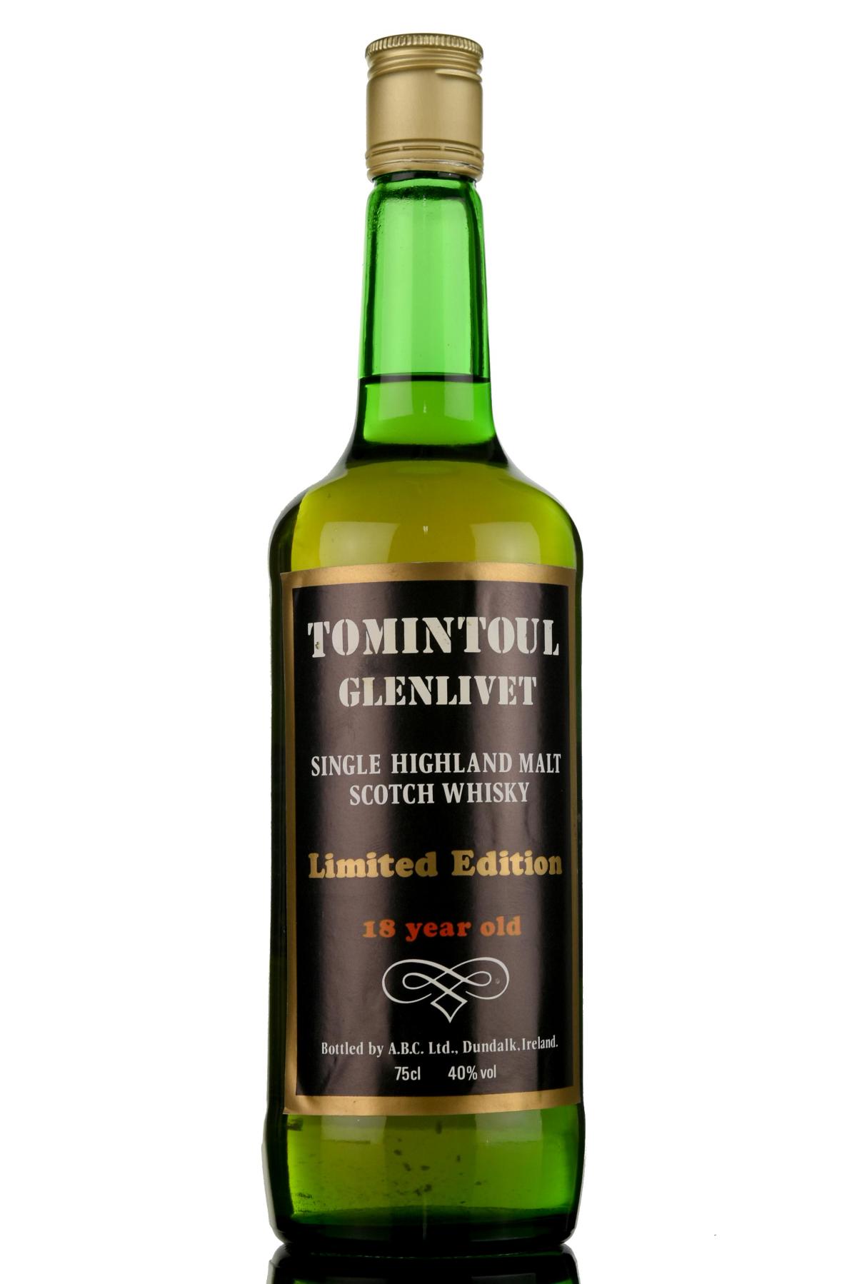 Tomintoul-Glenlivet 1967-1985 - 18 Year Old