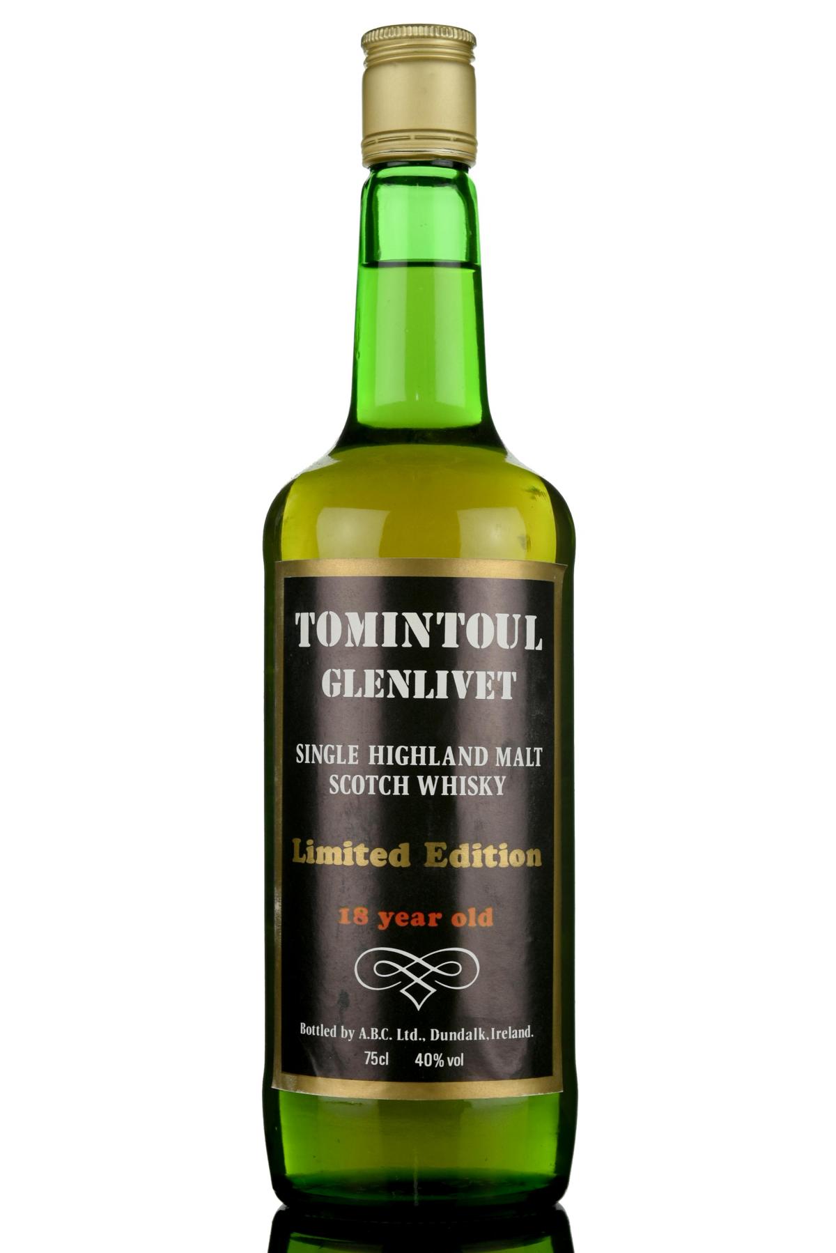 Tomintoul-Glenlivet 1967-1985 - 18 Year Old