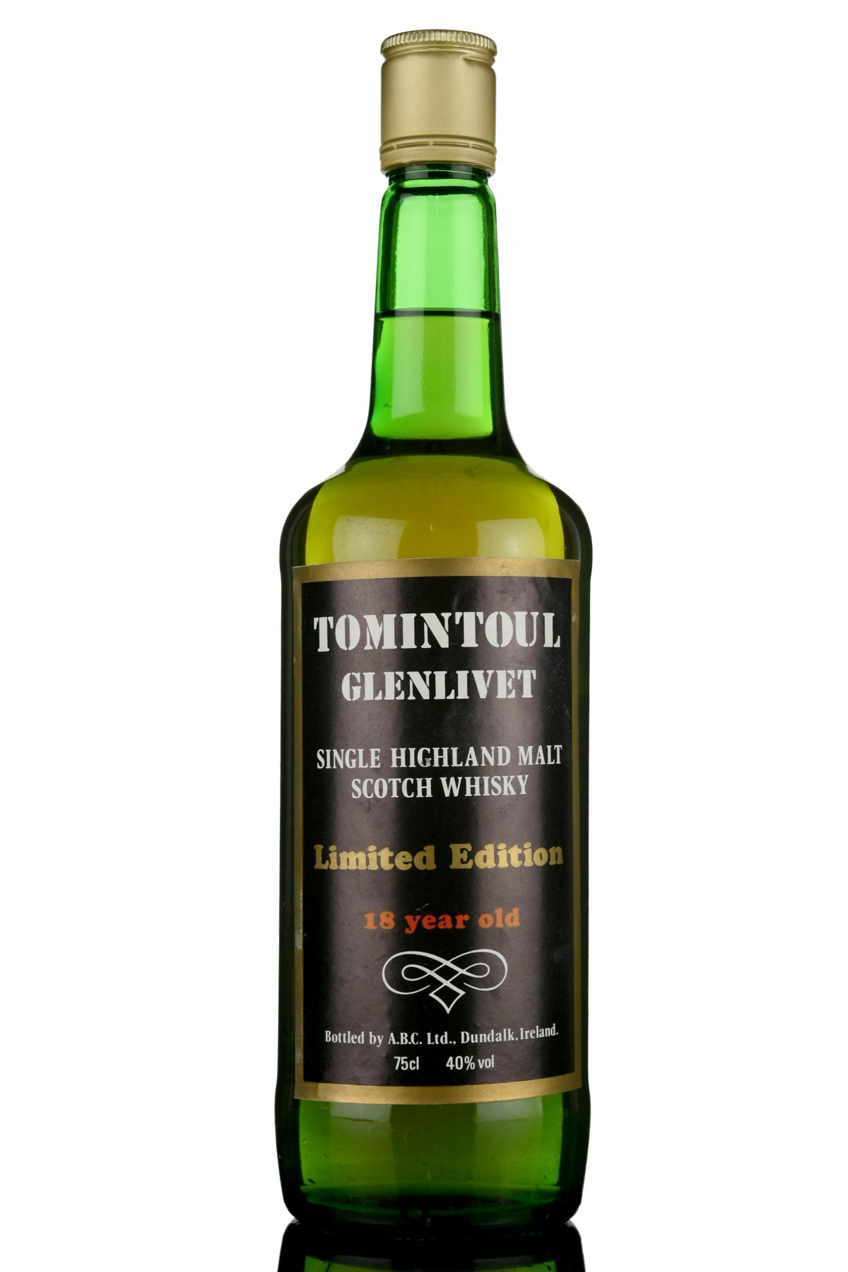 Tomintoul-Glenlivet 1967-1985 - 18 Year Old