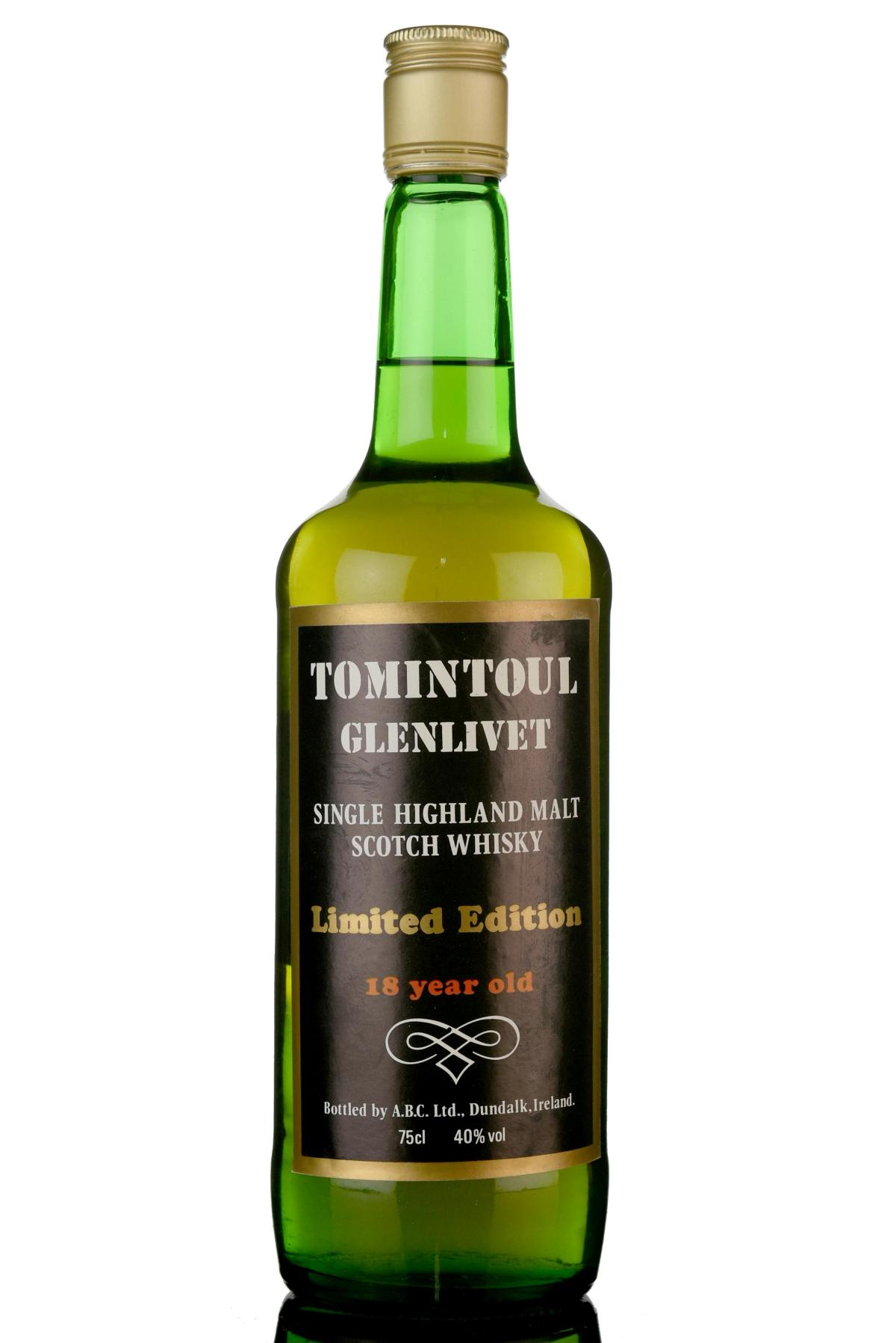Tomintoul-Glenlivet 1967-1985 - 18 Year Old