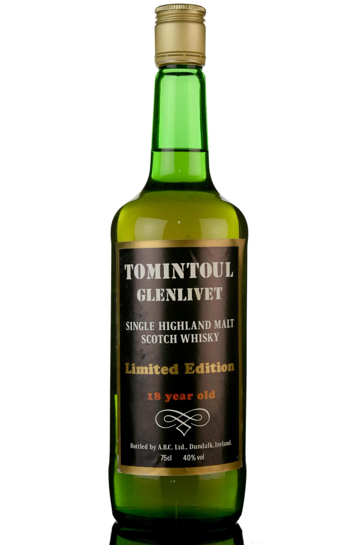 Tomintoul-Glenlivet 1967-1985 - 18 Year Old