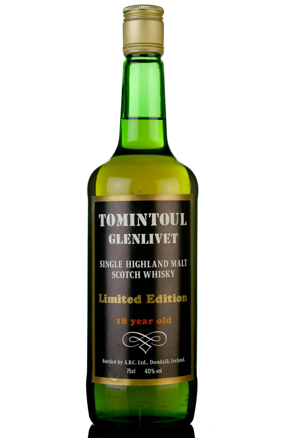 Tomintoul-Glenlivet 1967-1985 - 18 Year Old