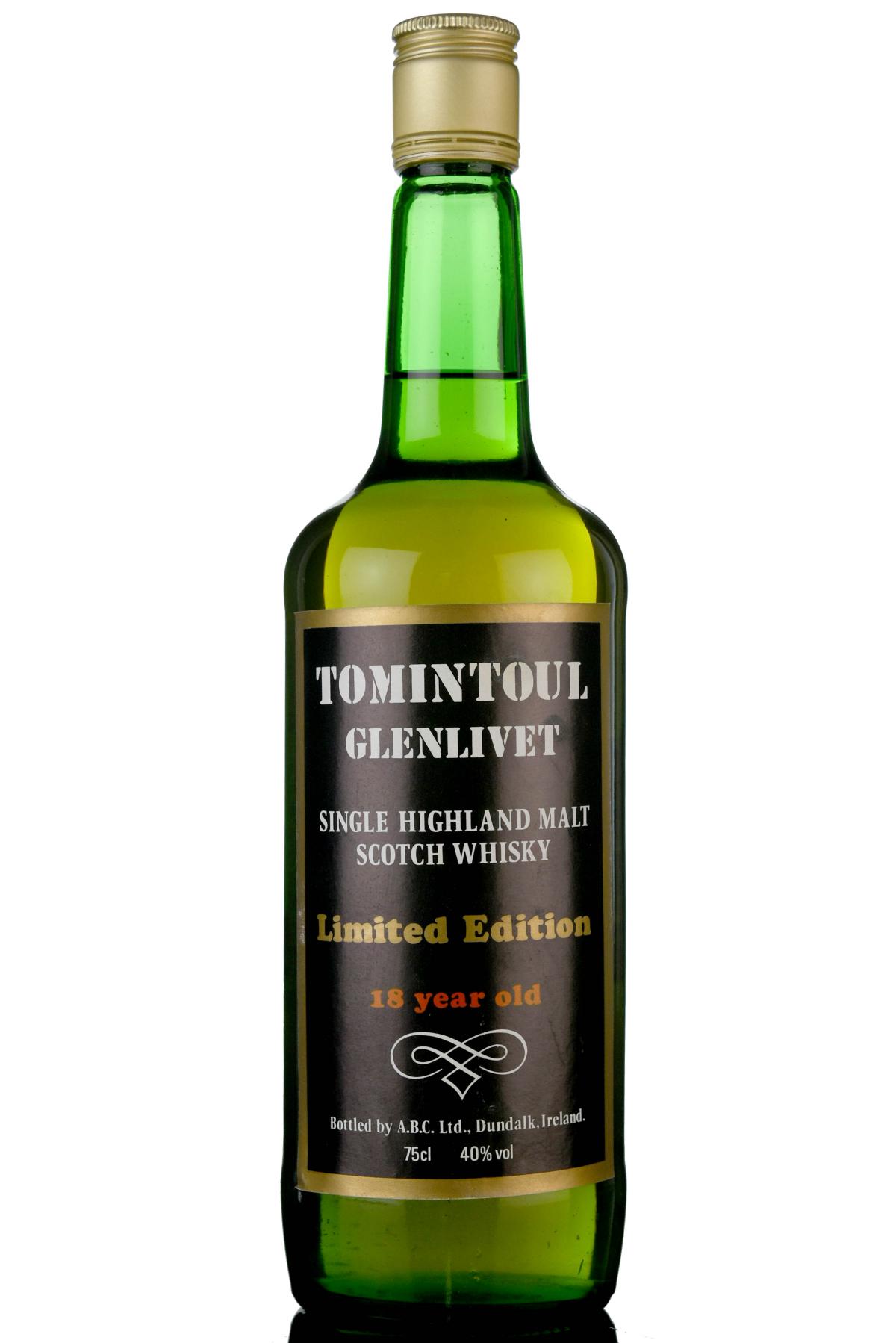 Tomintoul-Glenlivet 1967-1985 - 18 Year Old