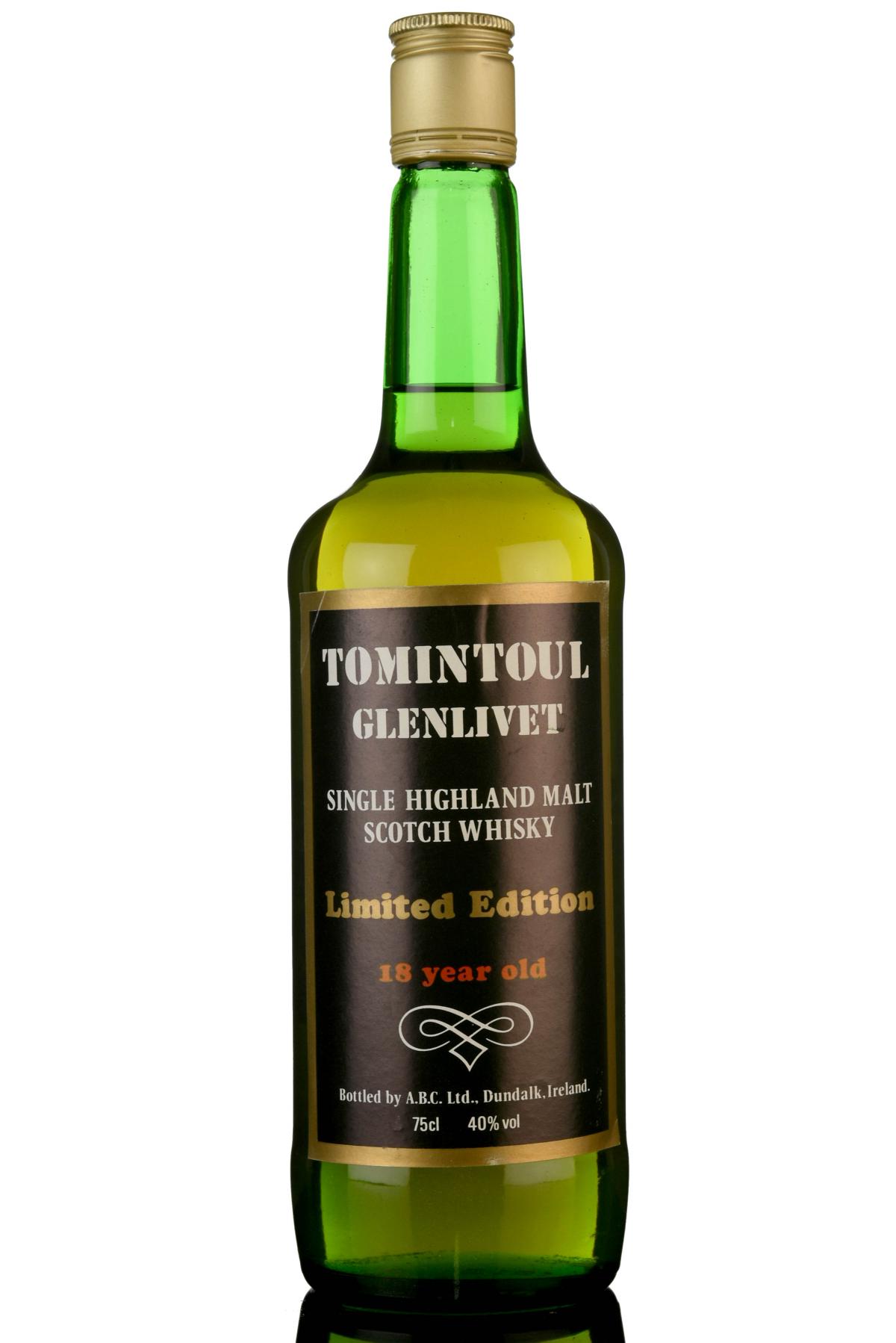 Tomintoul-Glenlivet 1967-1985 - 18 Year Old