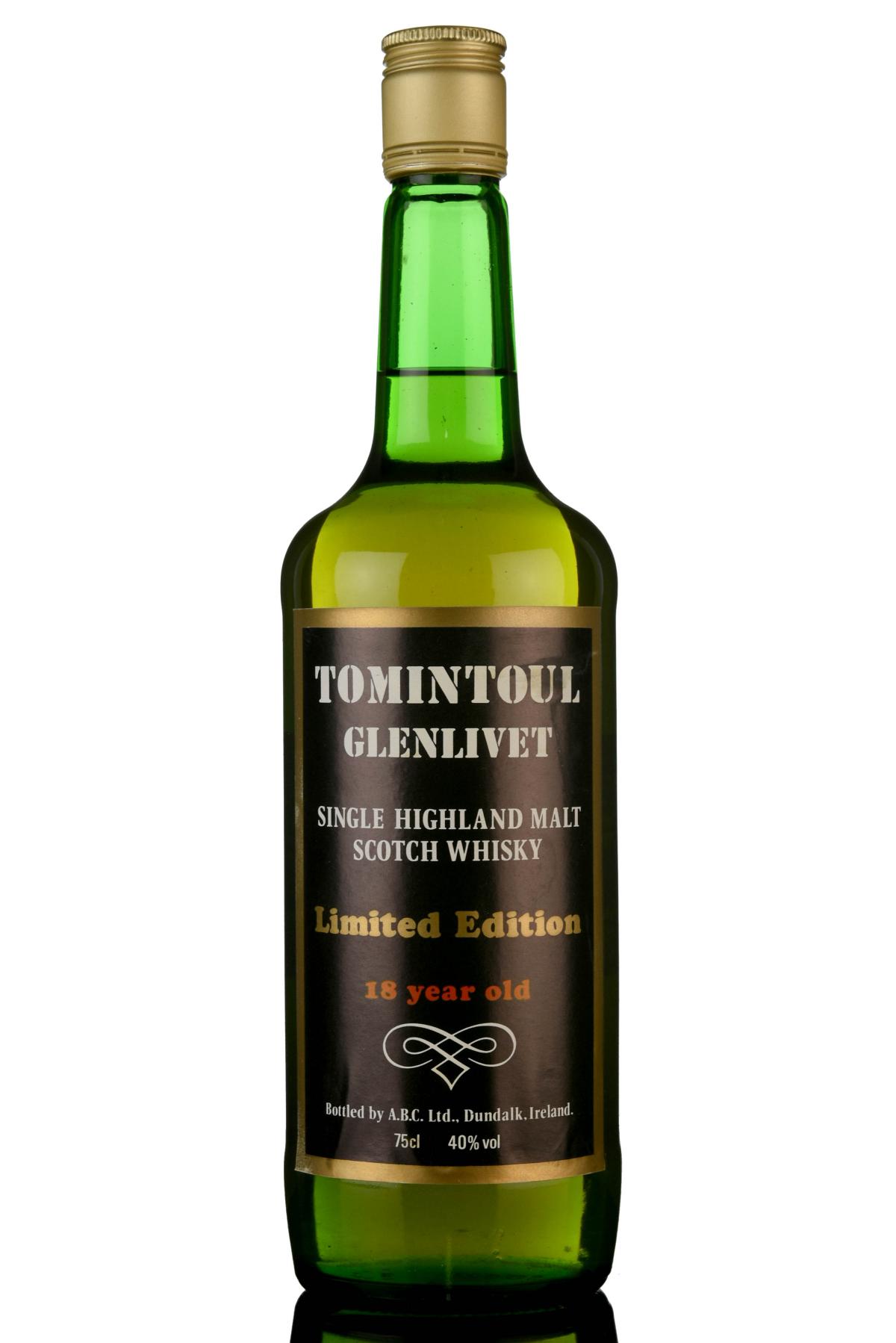 Tomintoul-Glenlivet 1967-1985 - 18 Year Old
