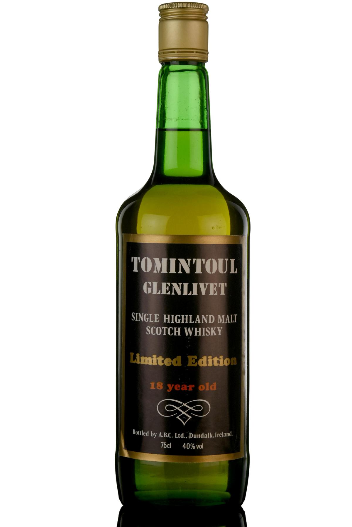 Tomintoul-Glenlivet 1967-1985 - 18 Year Old