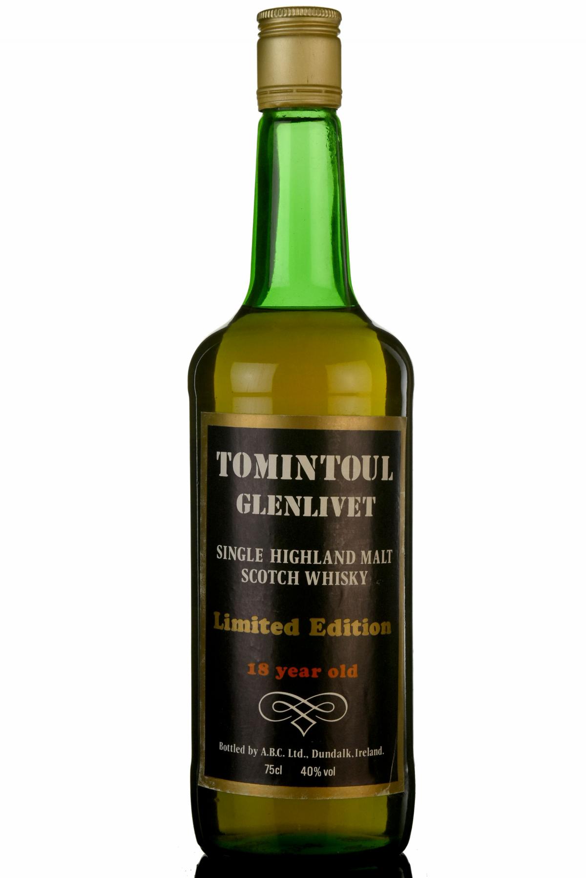 Tomintoul-Glenlivet 1967-1985 - 18 Year Old