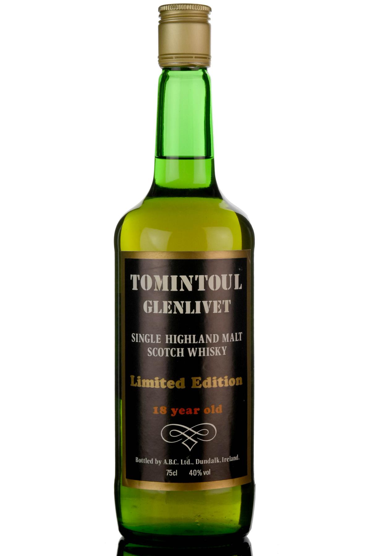 Tomintoul-Glenlivet 1967-1985 - 18 Year Old