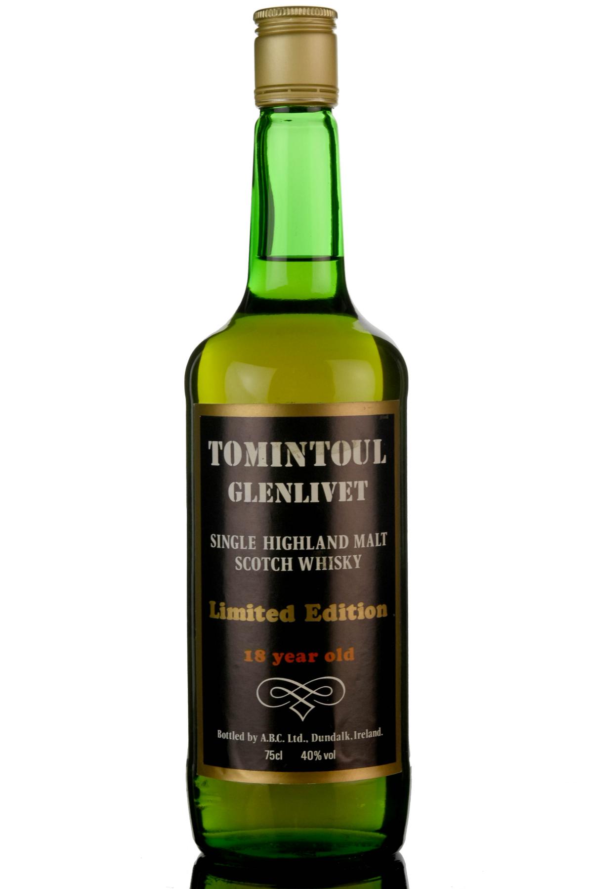 Tomintoul-Glenlivet 1967-1985 - 18 Year Old