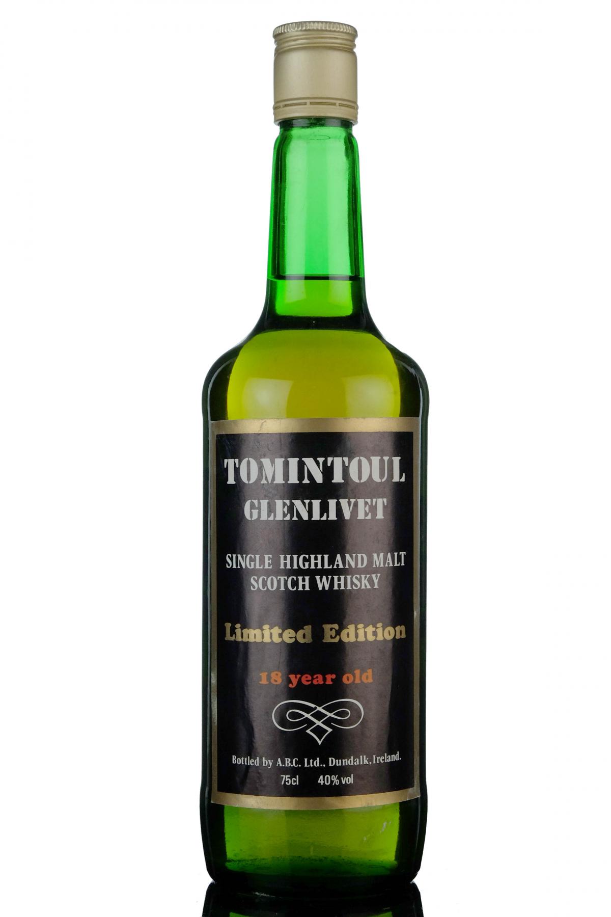 Tomintoul-Glenlivet 1967-1985 - 18 Year Old