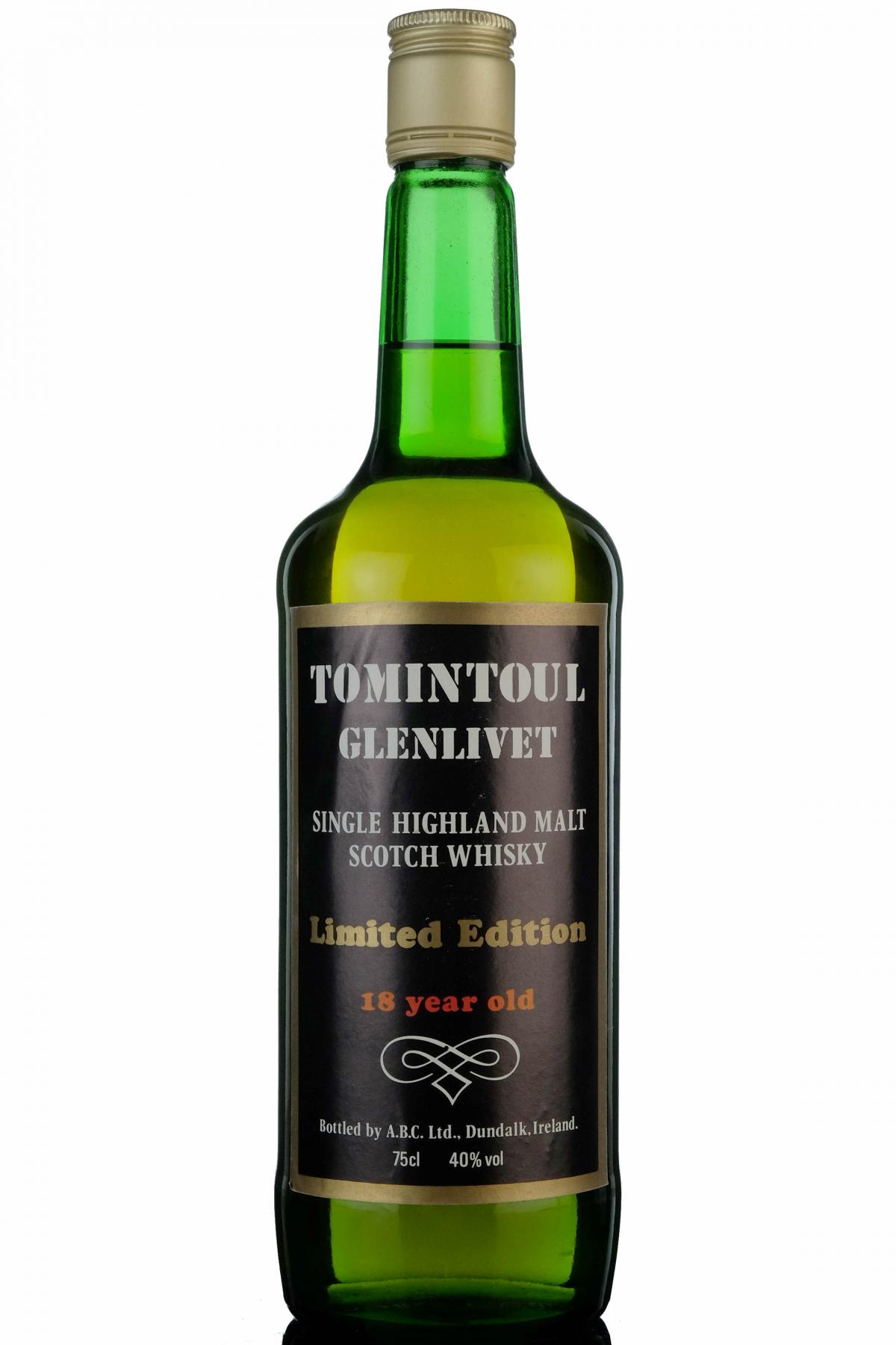 Tomintoul-Glenlivet 1967-1985 - 18 Year Old