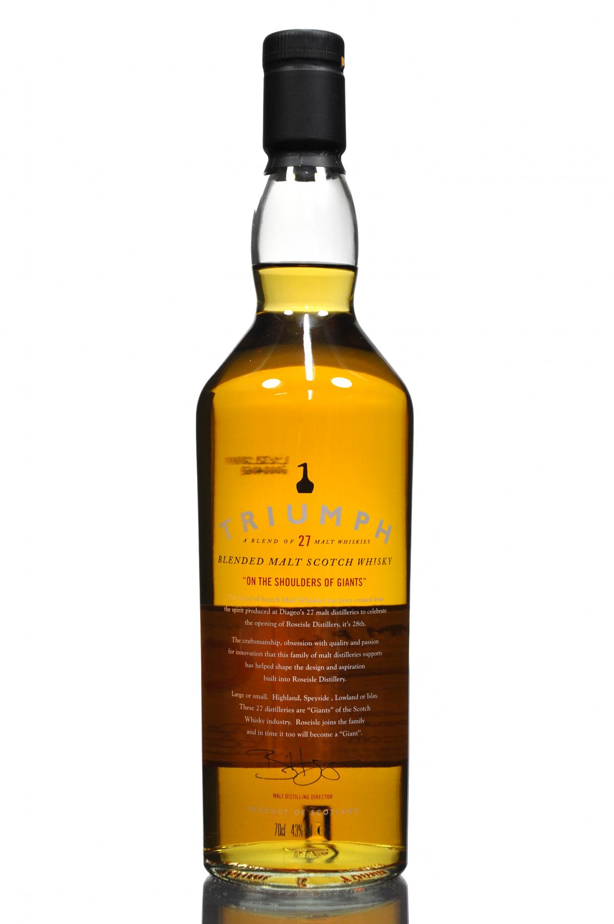 Triumph 27 Malt Distilleries