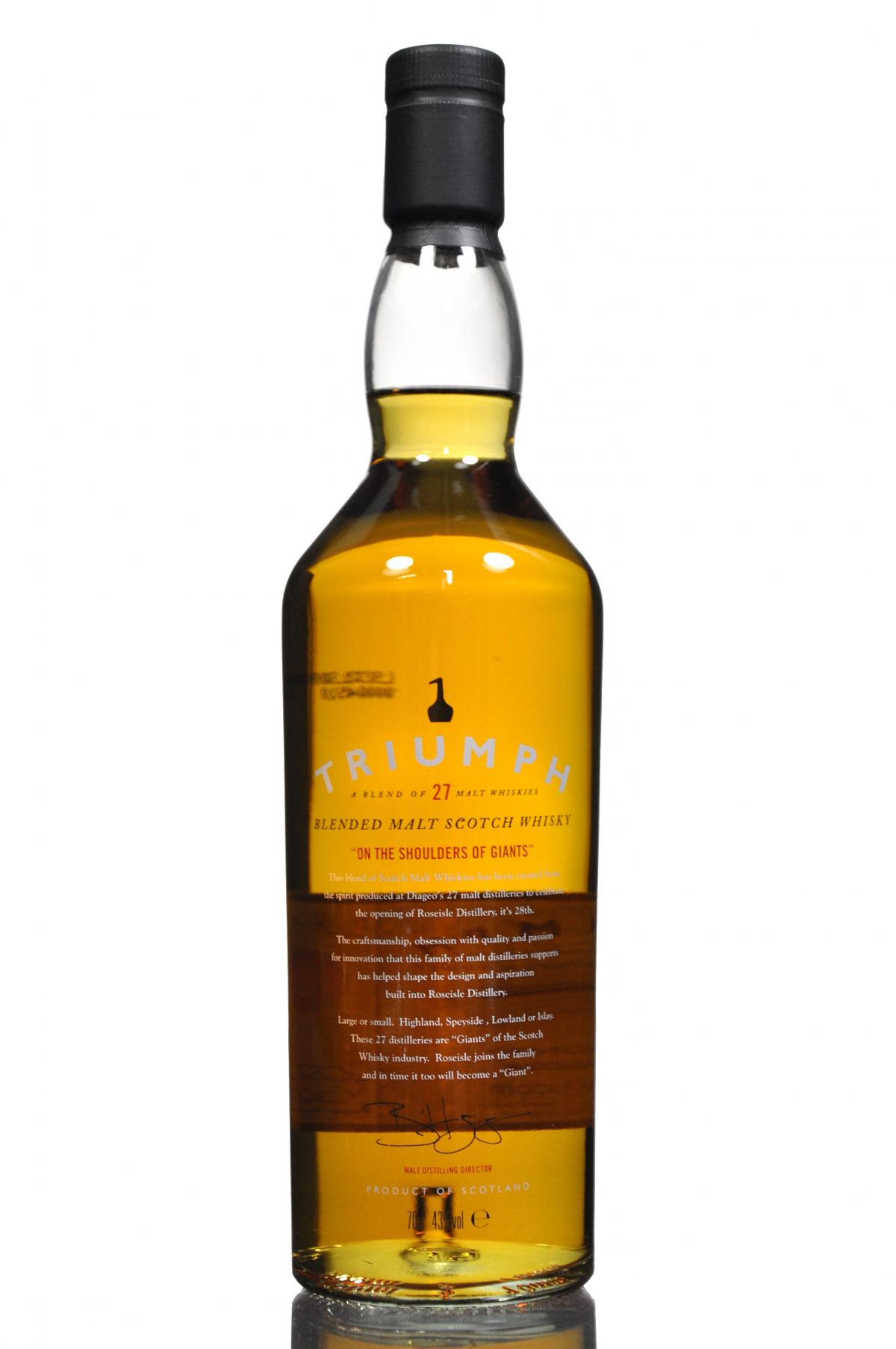 Triumph 27 Malt Distilleries