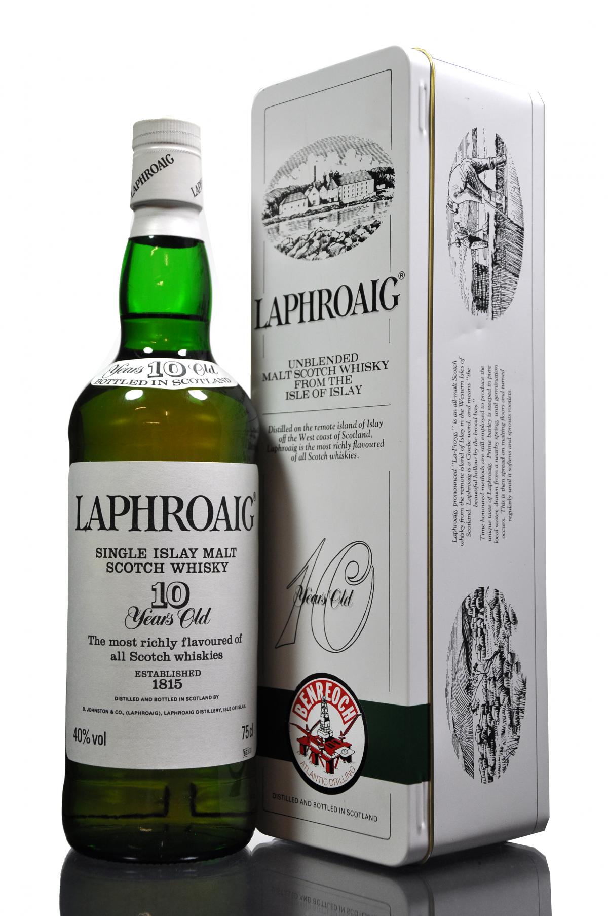 Laphroaig 10 Year Old - Late 1980s