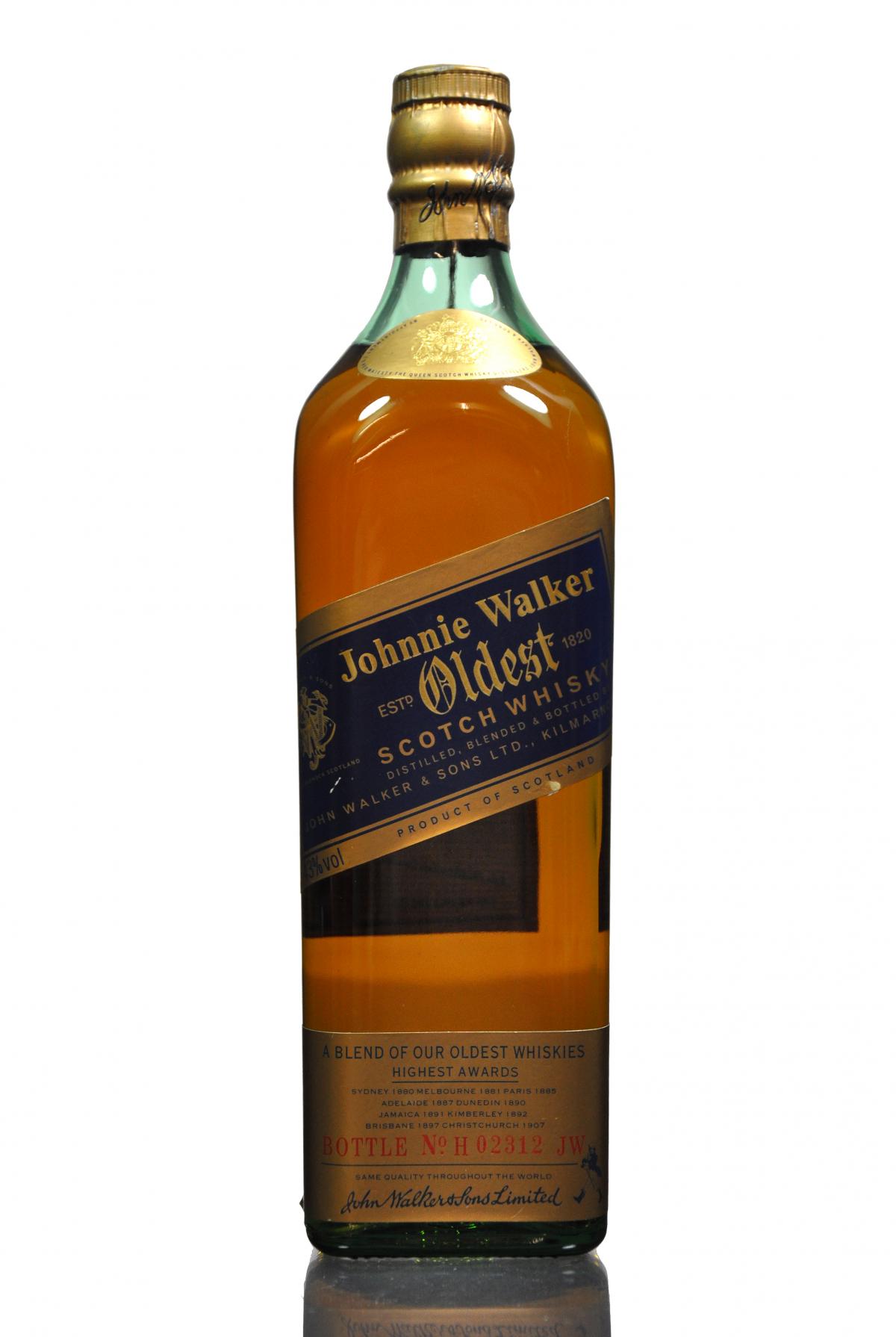 Johnnie Walker Oldest - 1980s