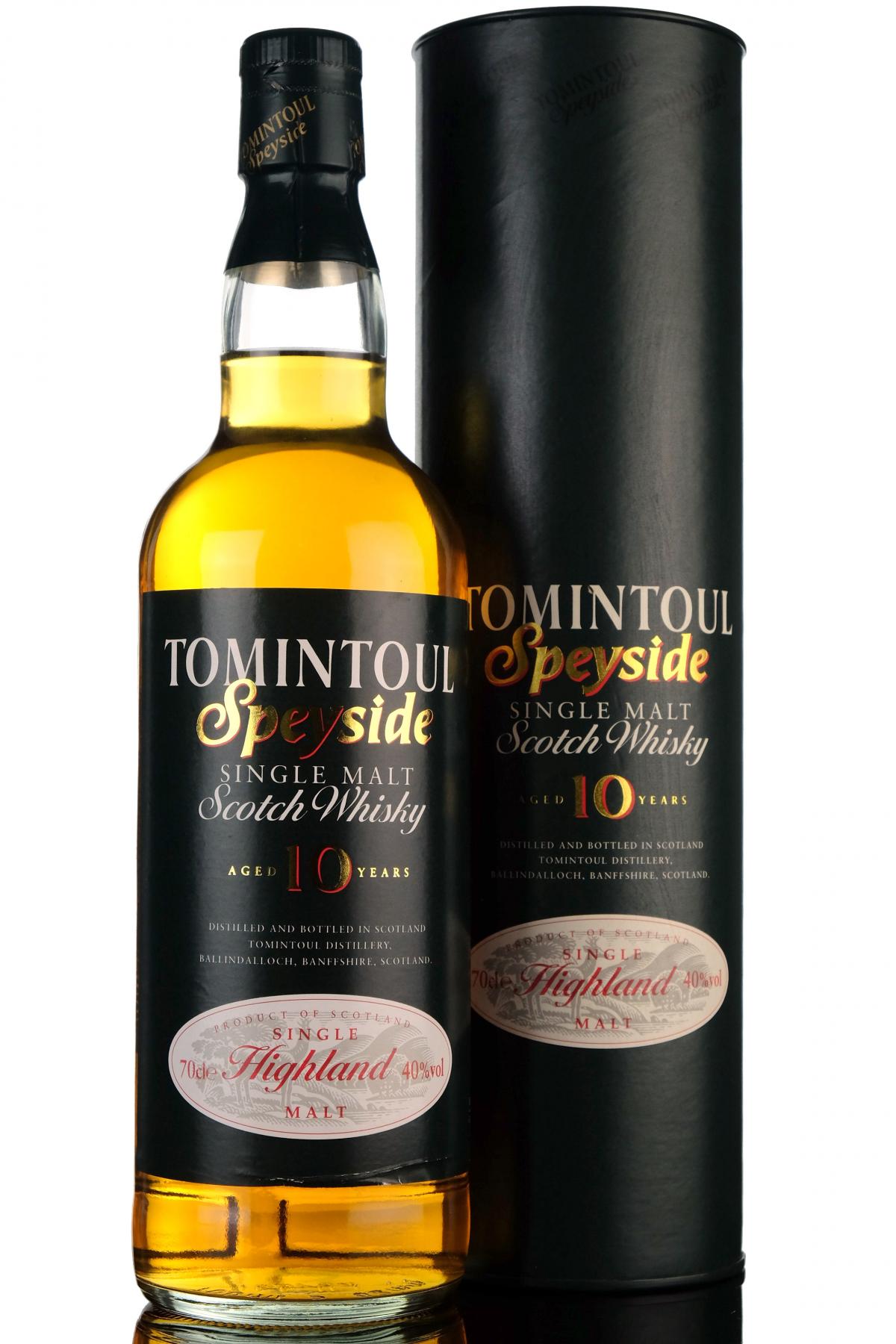 Tomintoul 10 Year Old